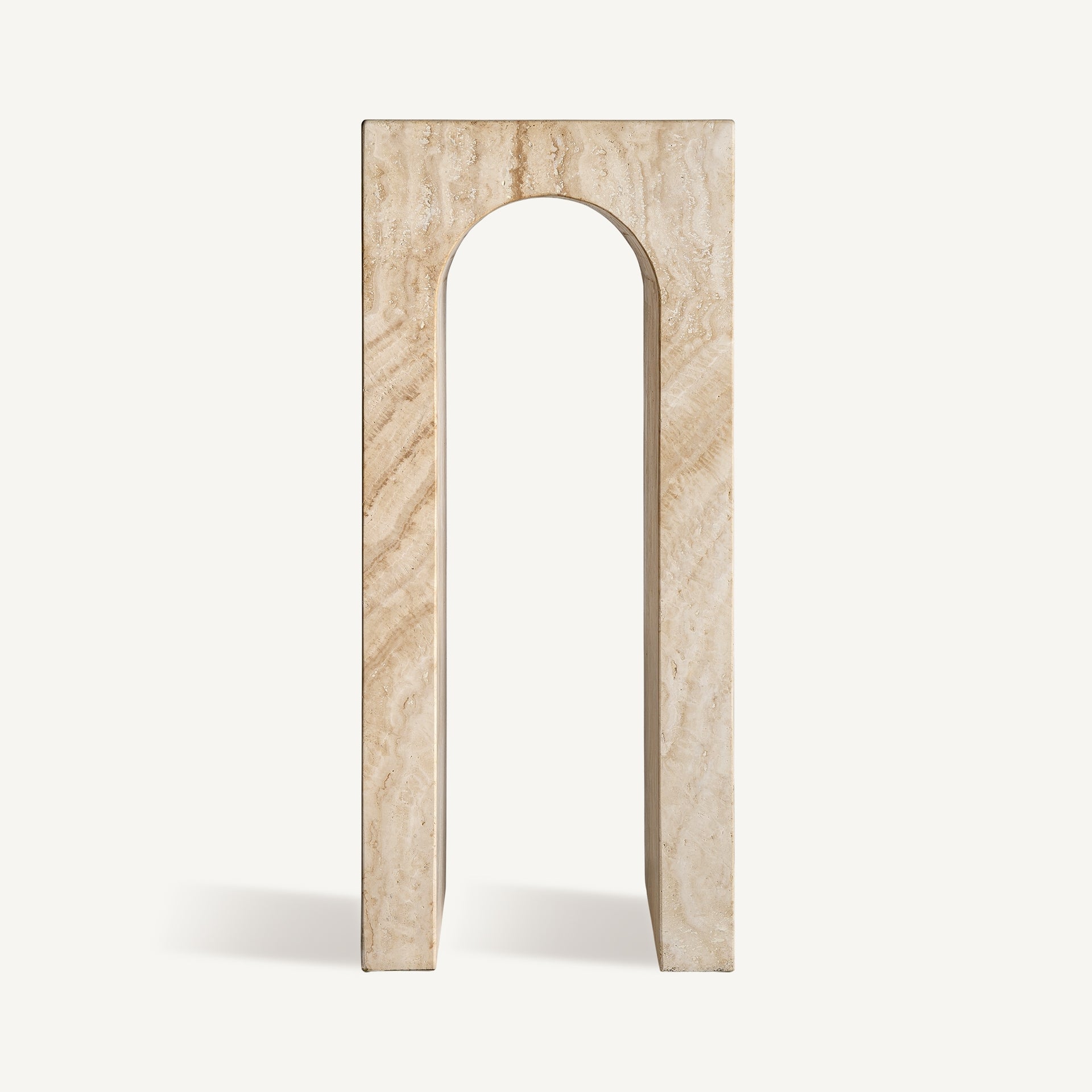 Bijzettafel THIENNES travertijn