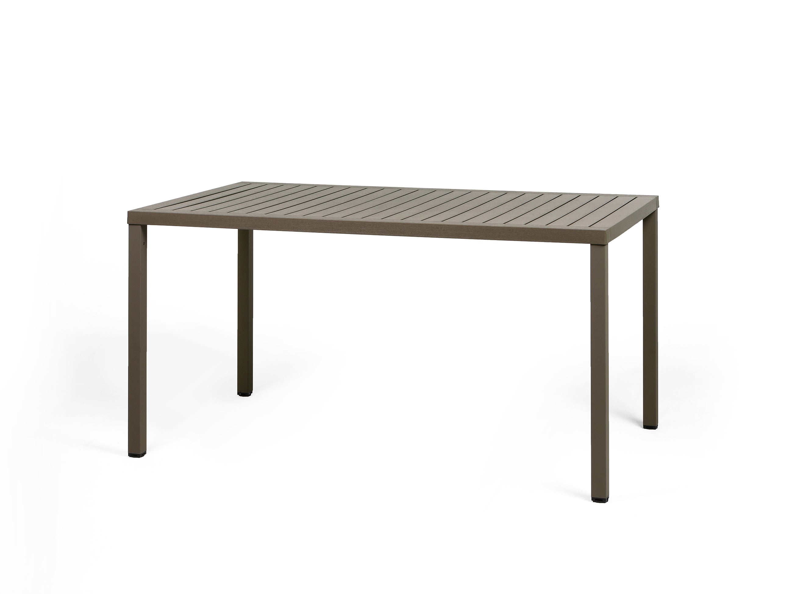 Stół zewnętrzny CUBE brązowy – styl minimalistyczny