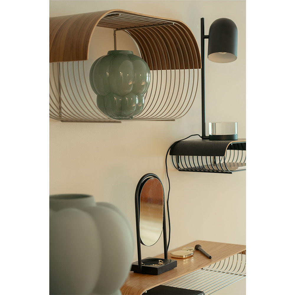 Taca CURVA donker eikenhout