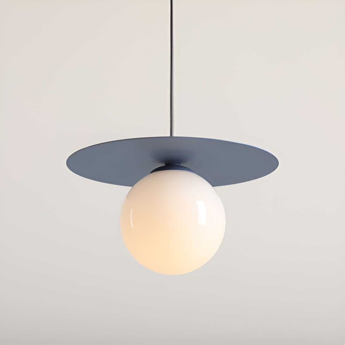 LOOP blaue Hängelampe