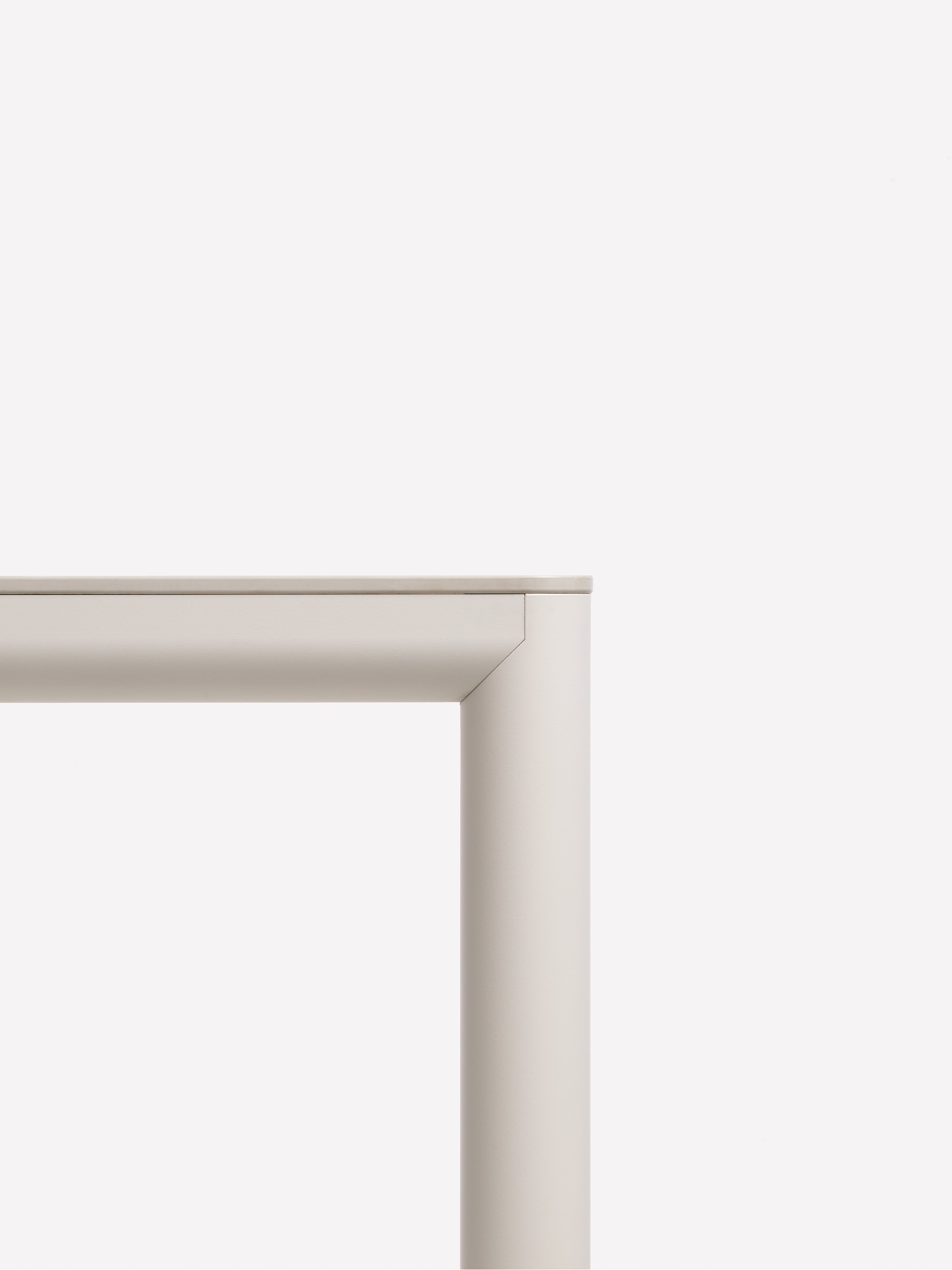 Buiten vierkante tafel PIAVE beige