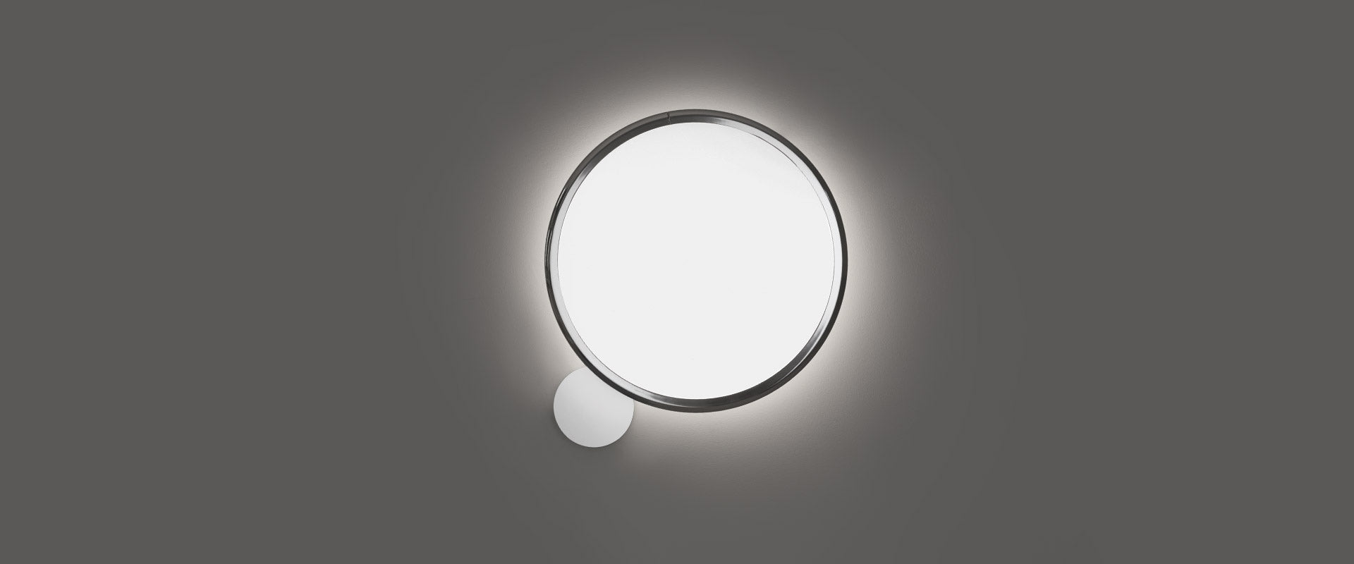 Wandleuchte DISCOVERY poliertes Aluminium