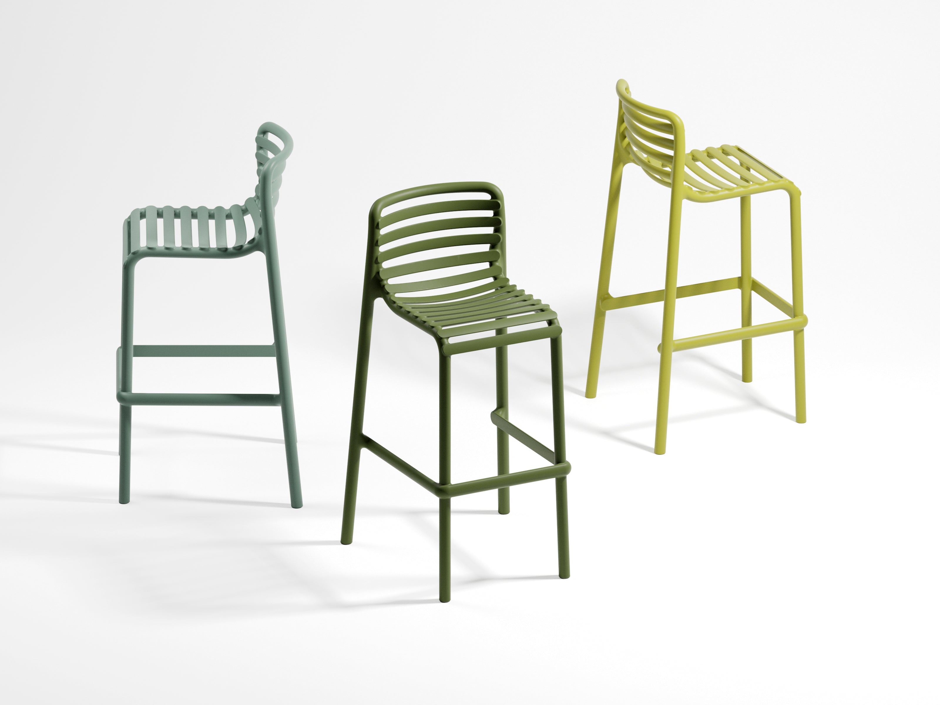 Outdoor Stool DOGA Pear Green