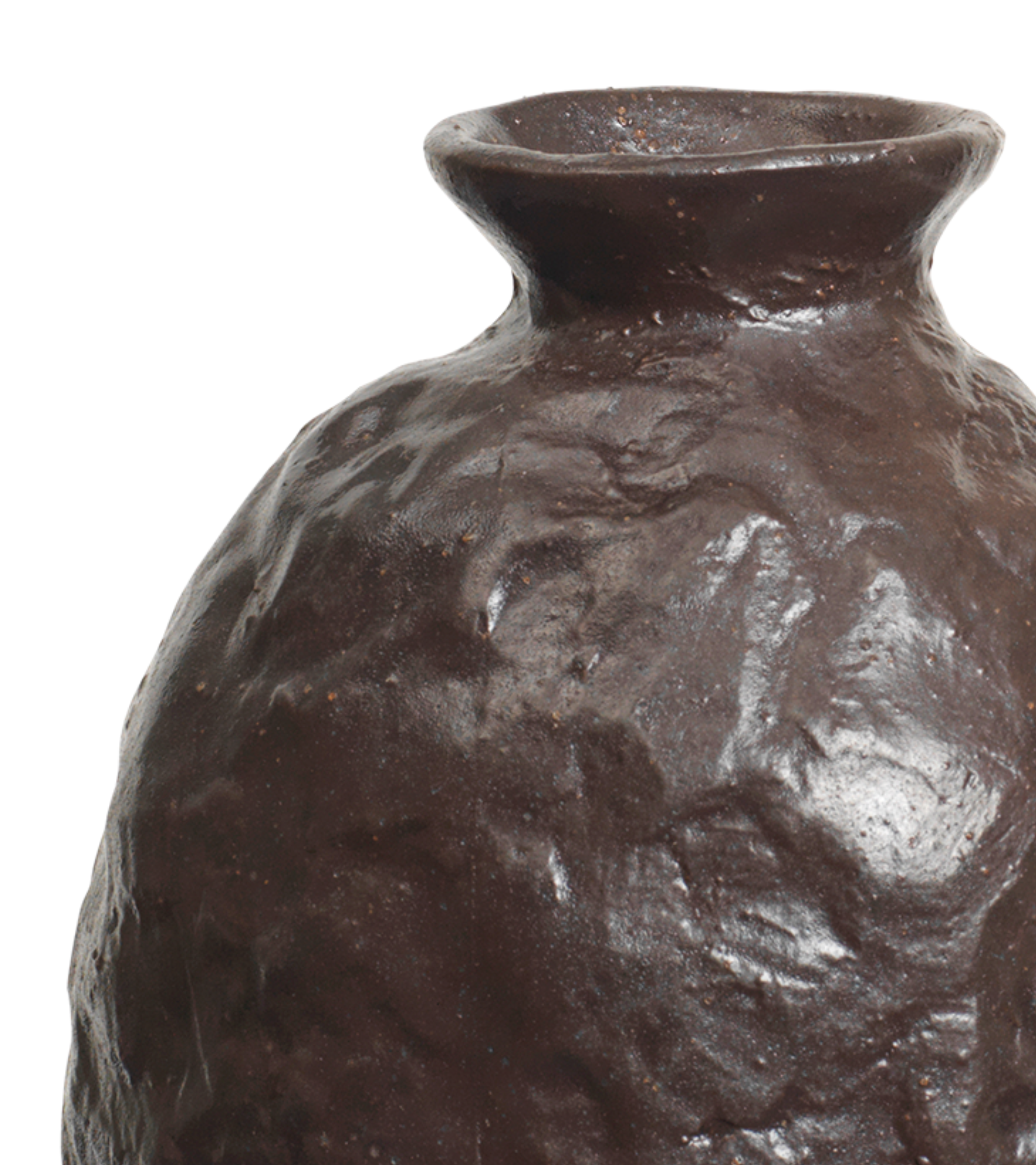 DORO dark brown vase