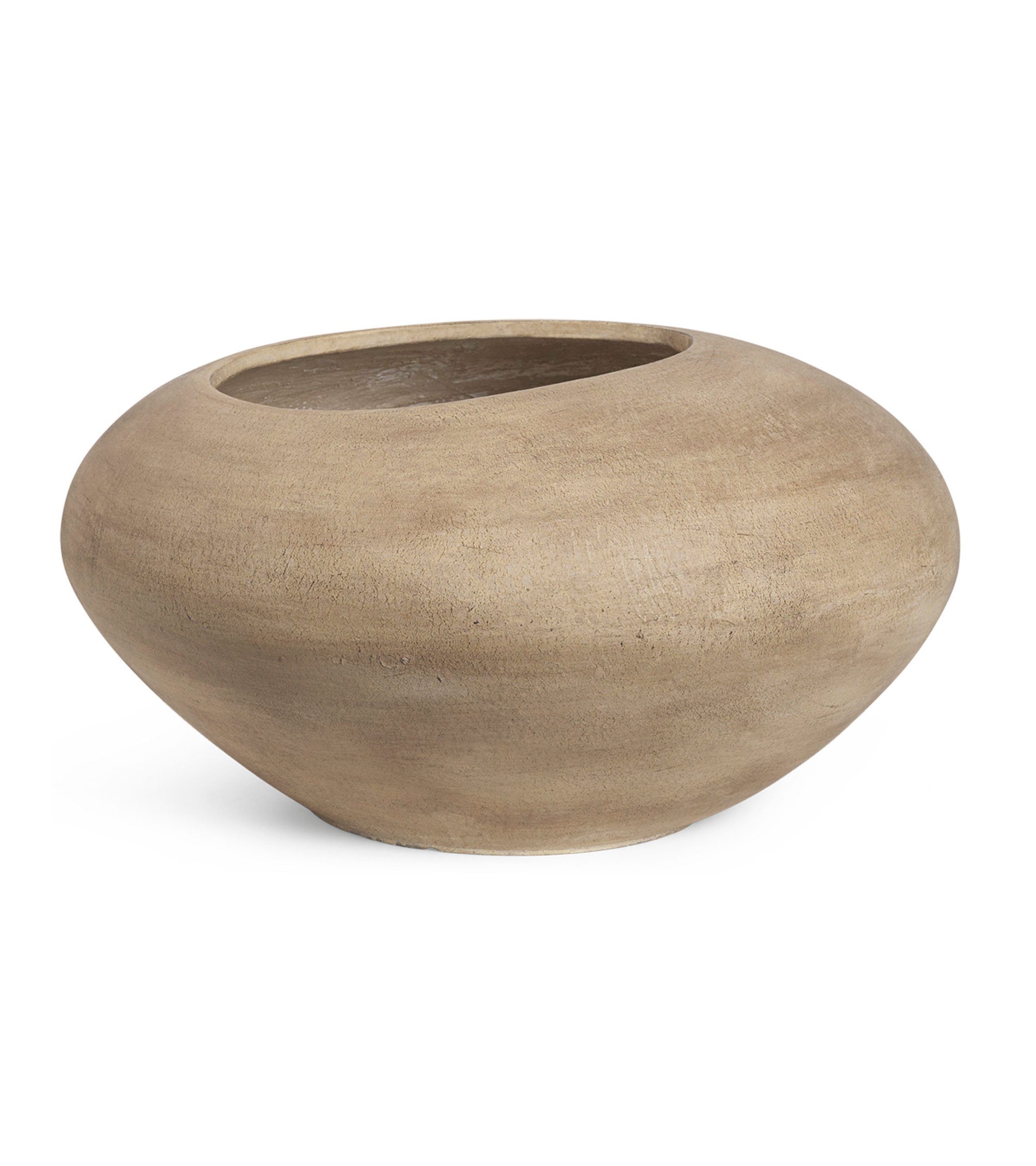 DODU planter brown cement