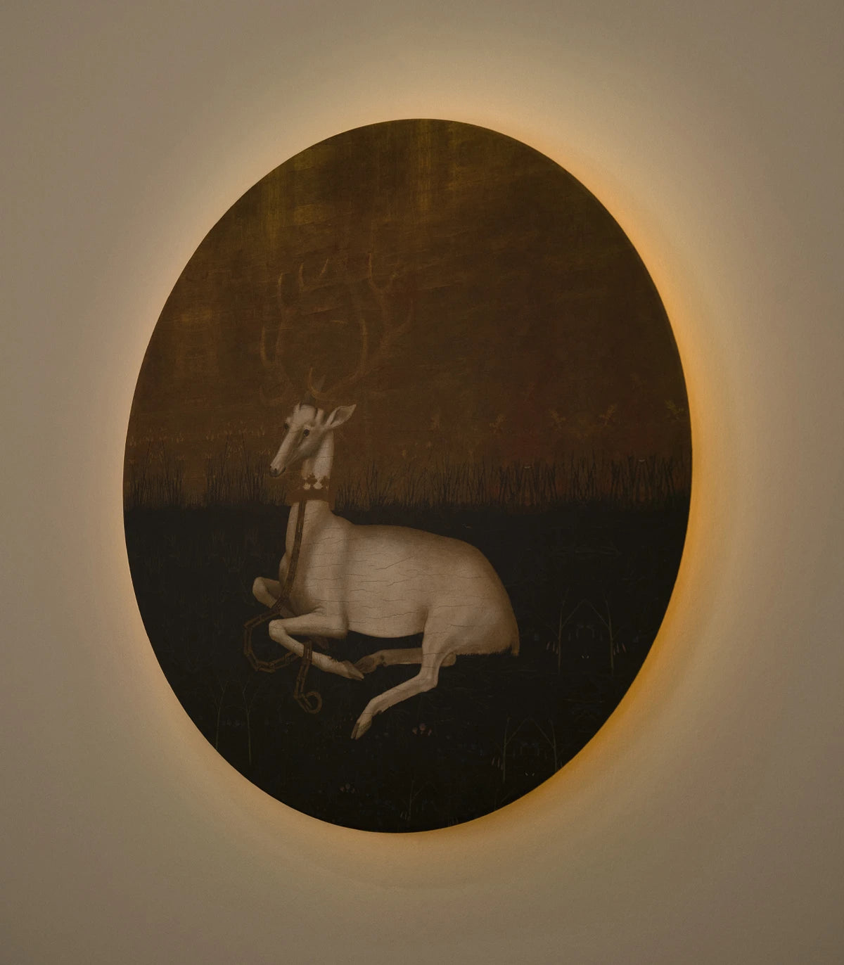 Wandleuchte DOTS LIGHTING - MAJESTIC REST gold mit grün