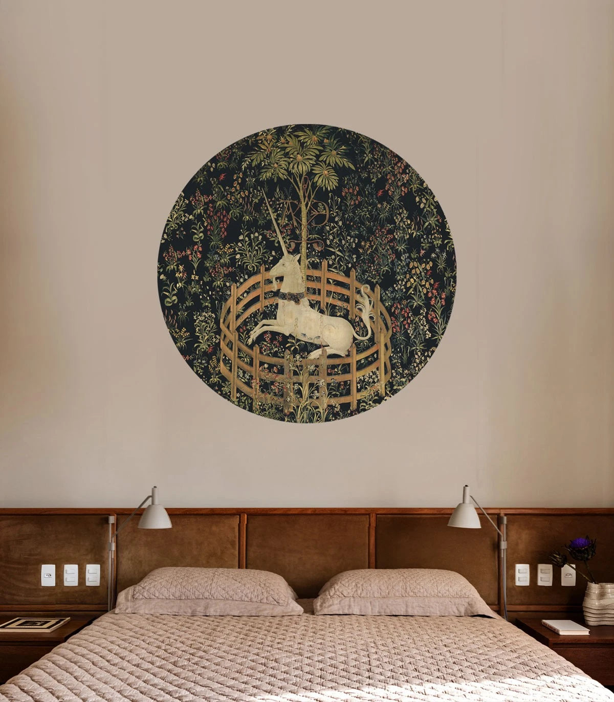 Wandlamp DOTS LIGHTING - EENHORN groen