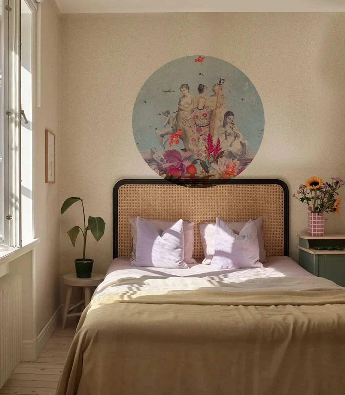 Wall Lamp DOTS LIGHTING - WOMENS DAY blue