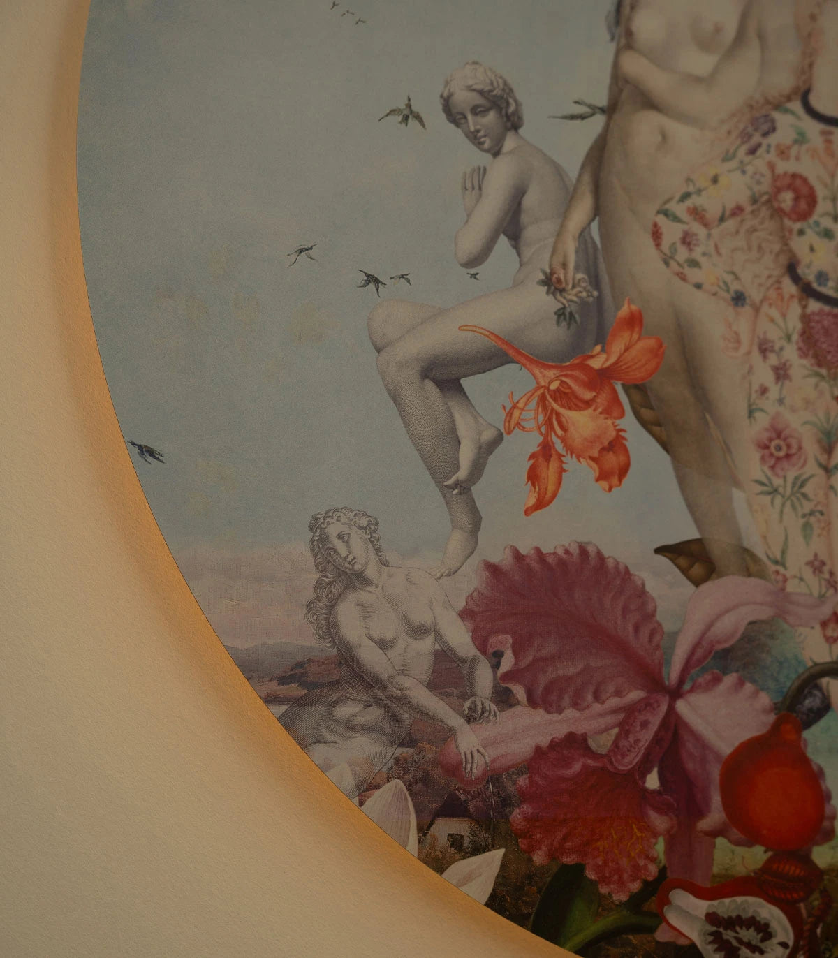 Wall Lamp DOTS LIGHTING - WOMENS DAY blue