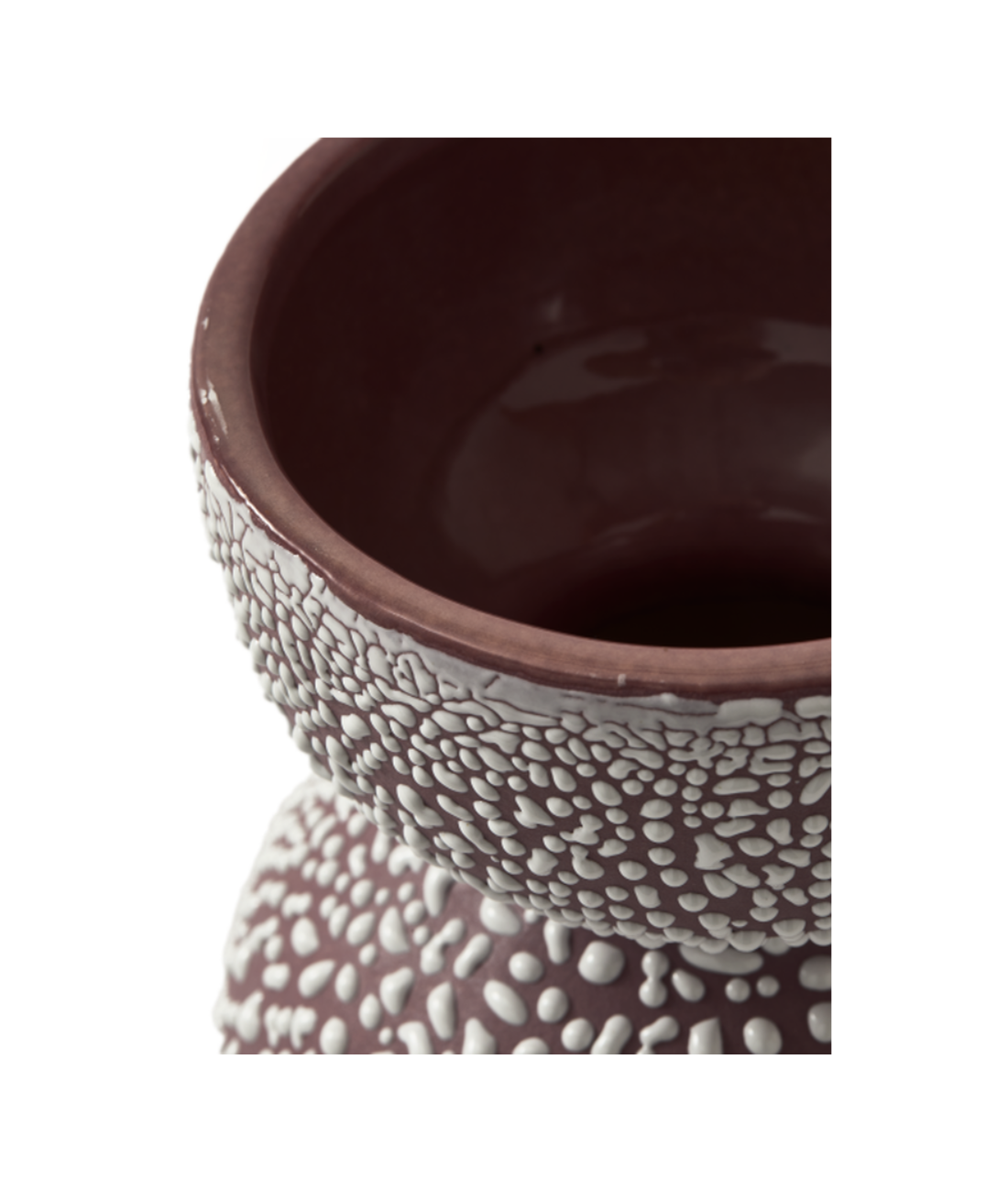 BOOLB DOTS brown vase