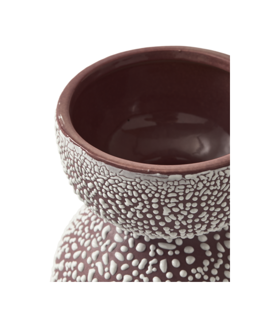 BOOLB DOTS brown vase