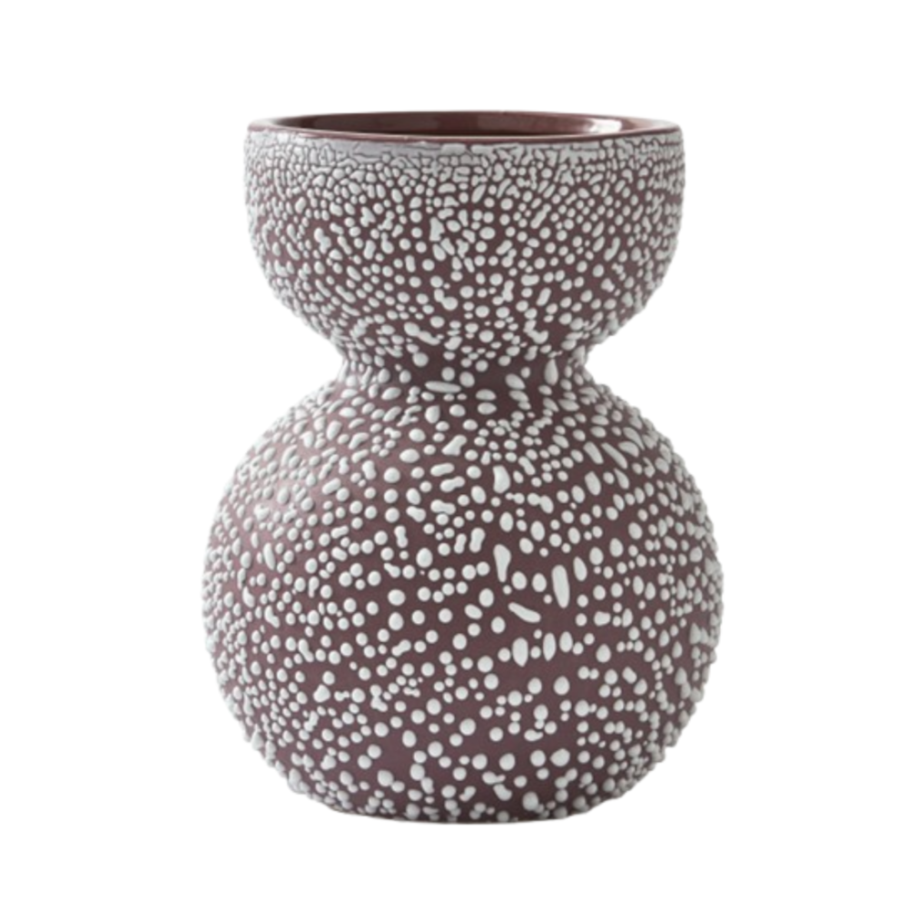 BOOLB DOTS brown vase