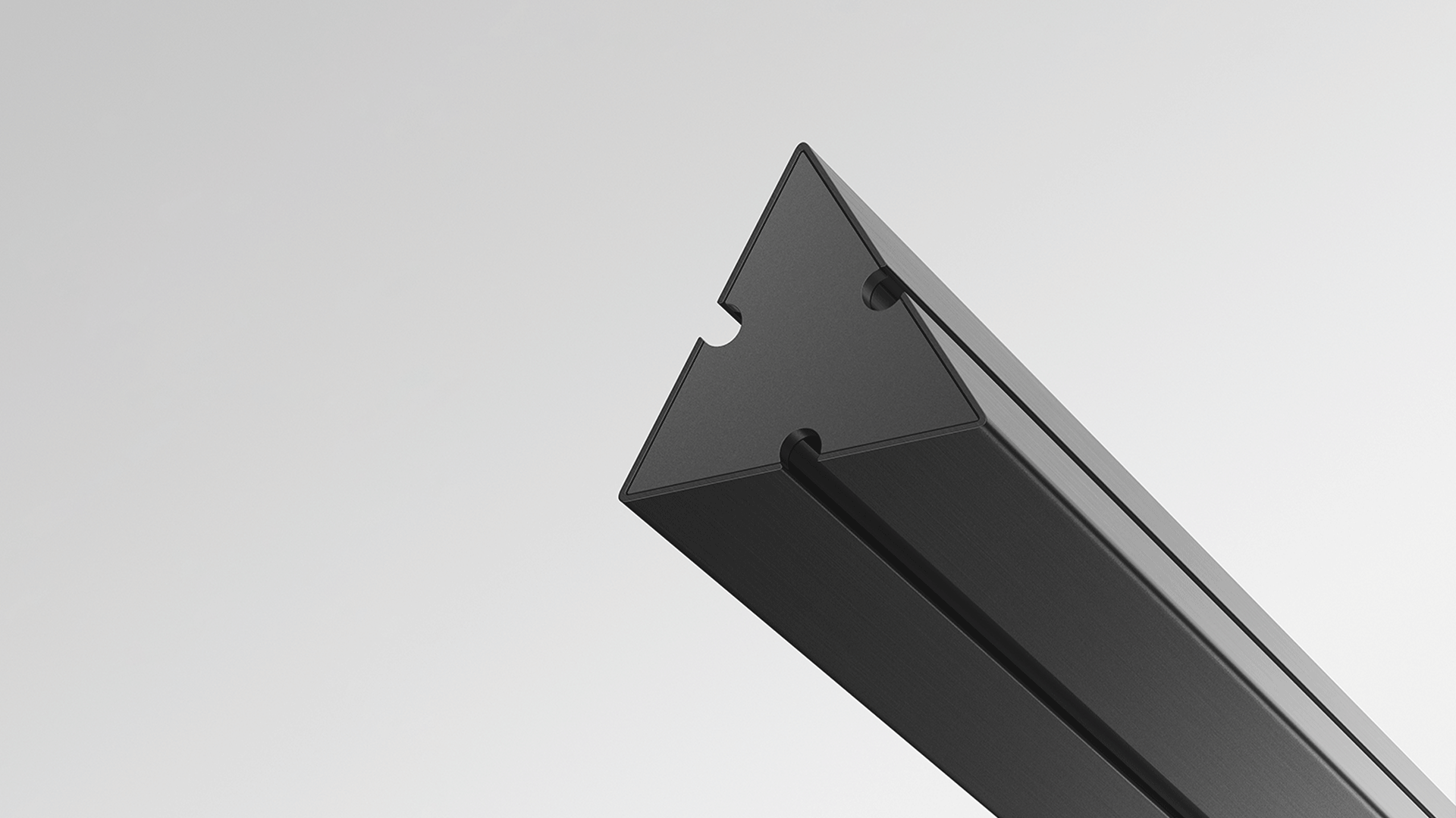 Pendelleuchte DREISPITZ HORIZONTAL schwarz