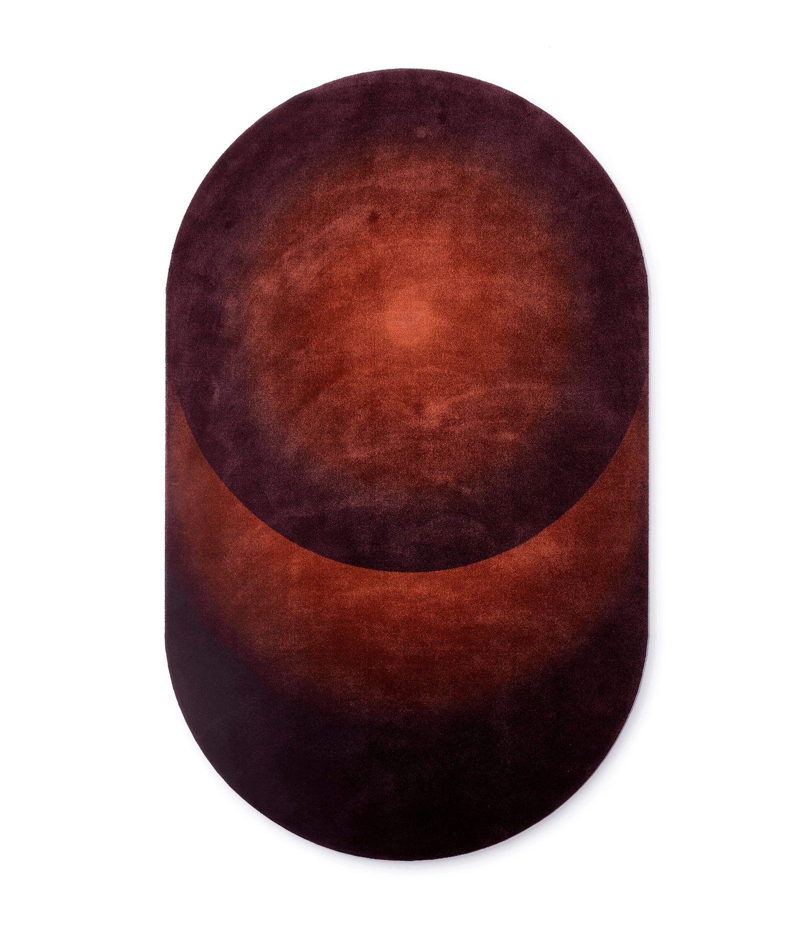 Dywan OVAL OPTICAL rdzawy Pols Potten    Eye on Design