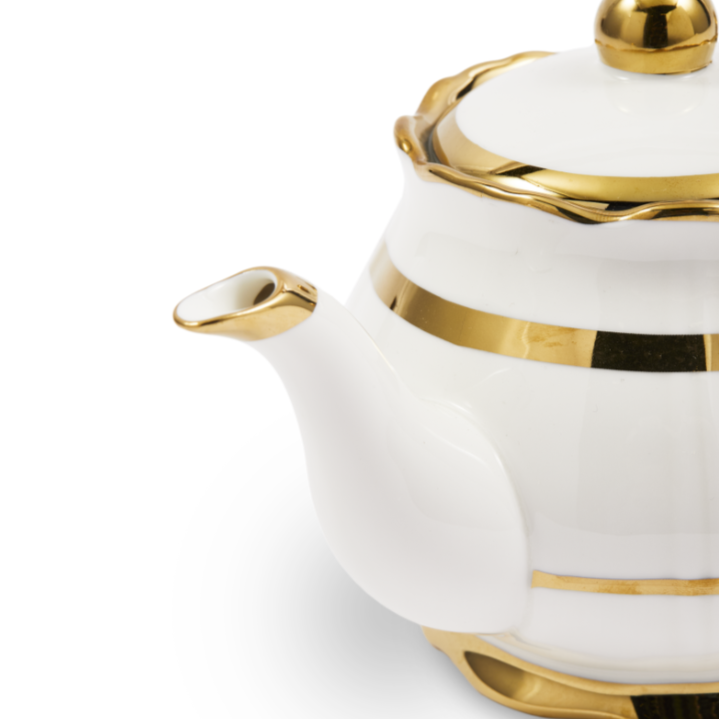 Dzbanek GOLDEN FINDS porcelana