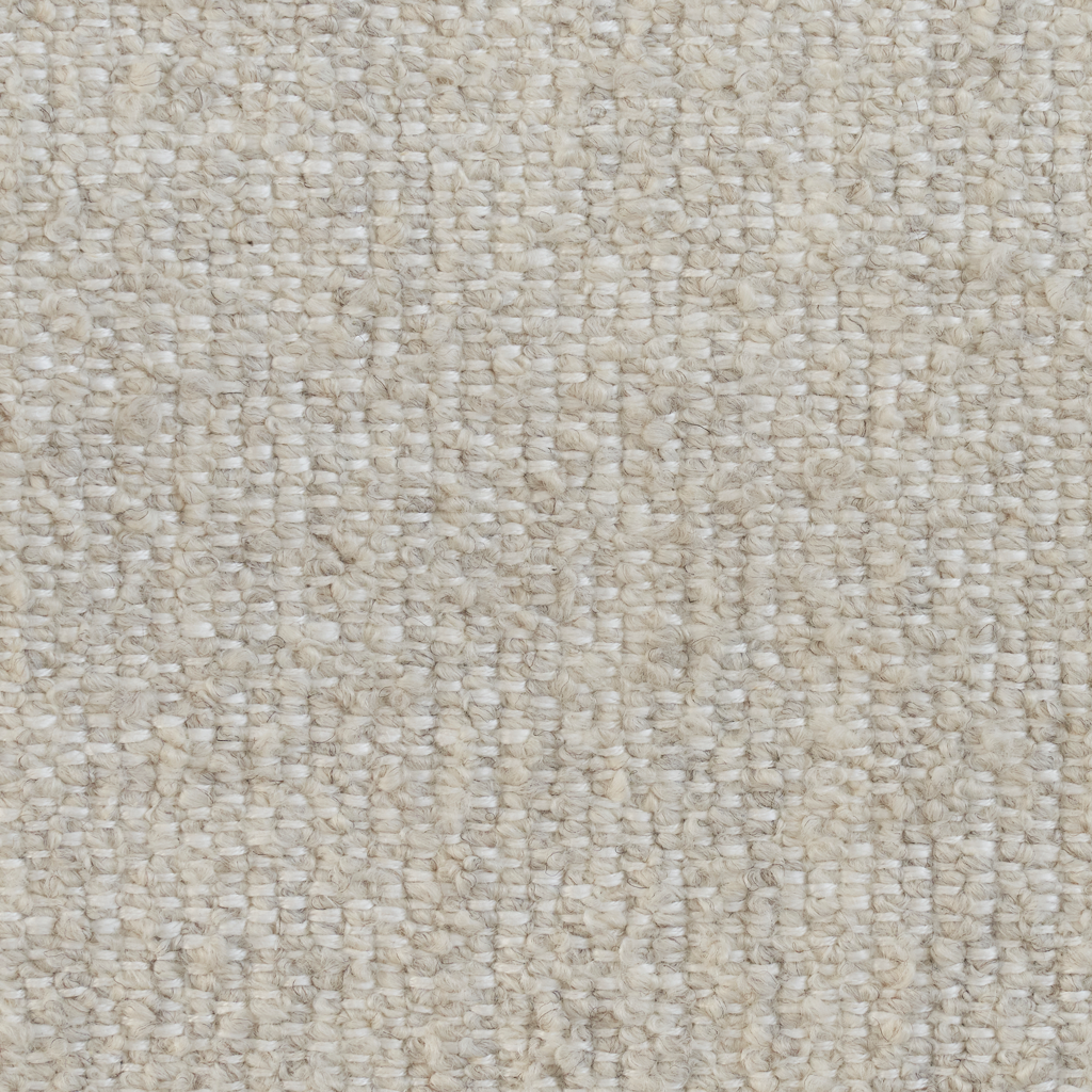 Sofa 2-zits CHIMNEY lichtgrijze boucle met stalen basis