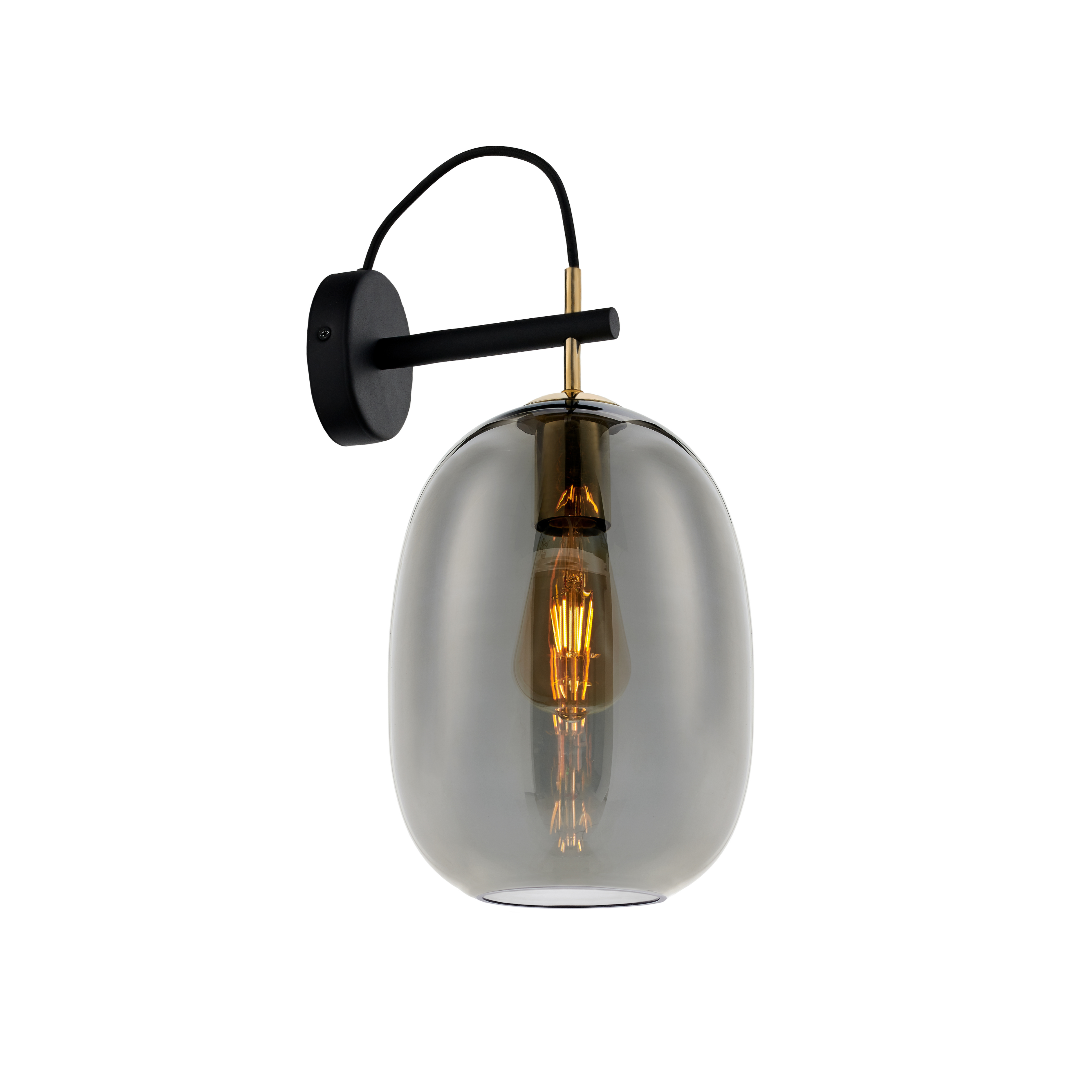 Kinkiet ONYX grafietkleurig