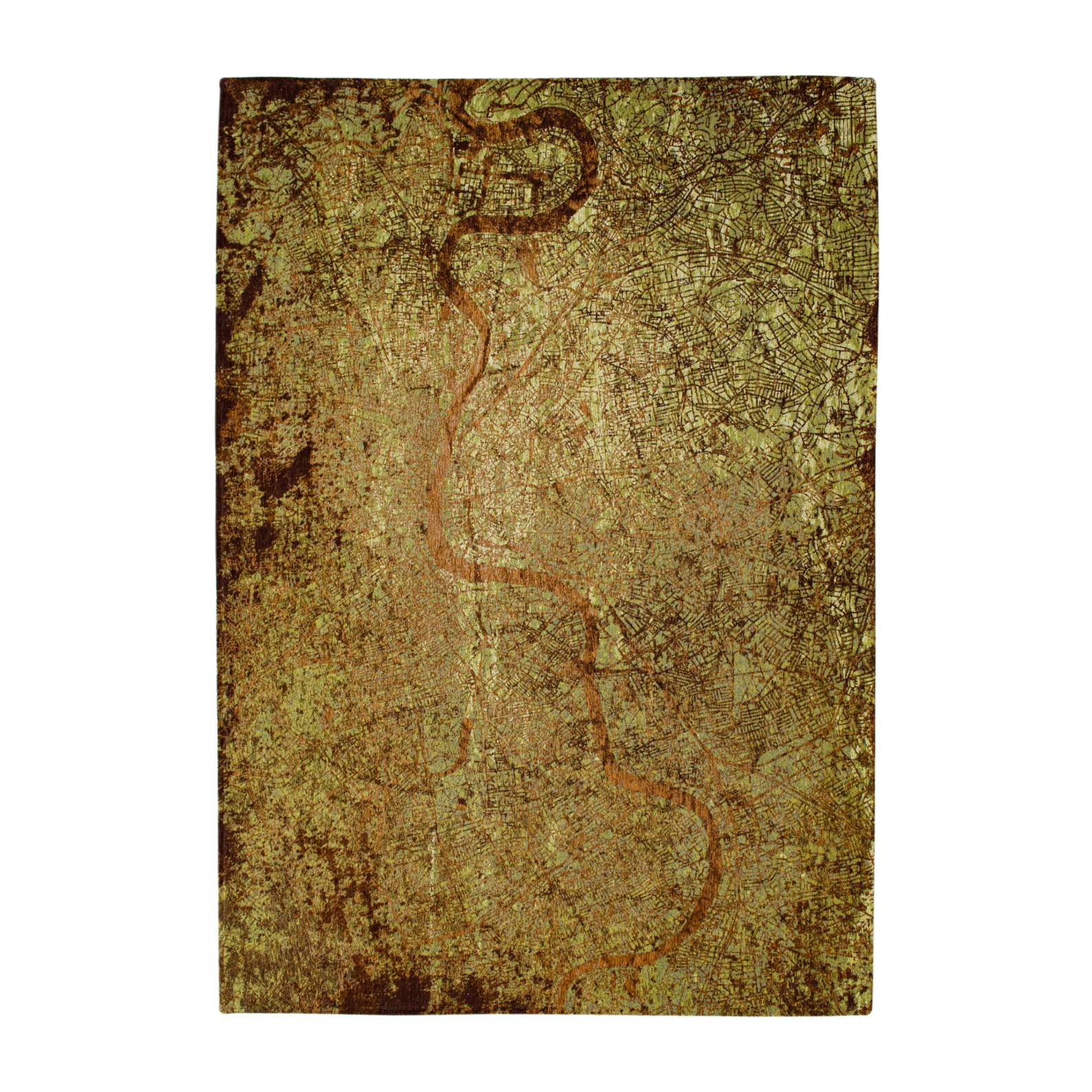 Vloerkleed CITIES LONDEN GROENE WEIDES groen