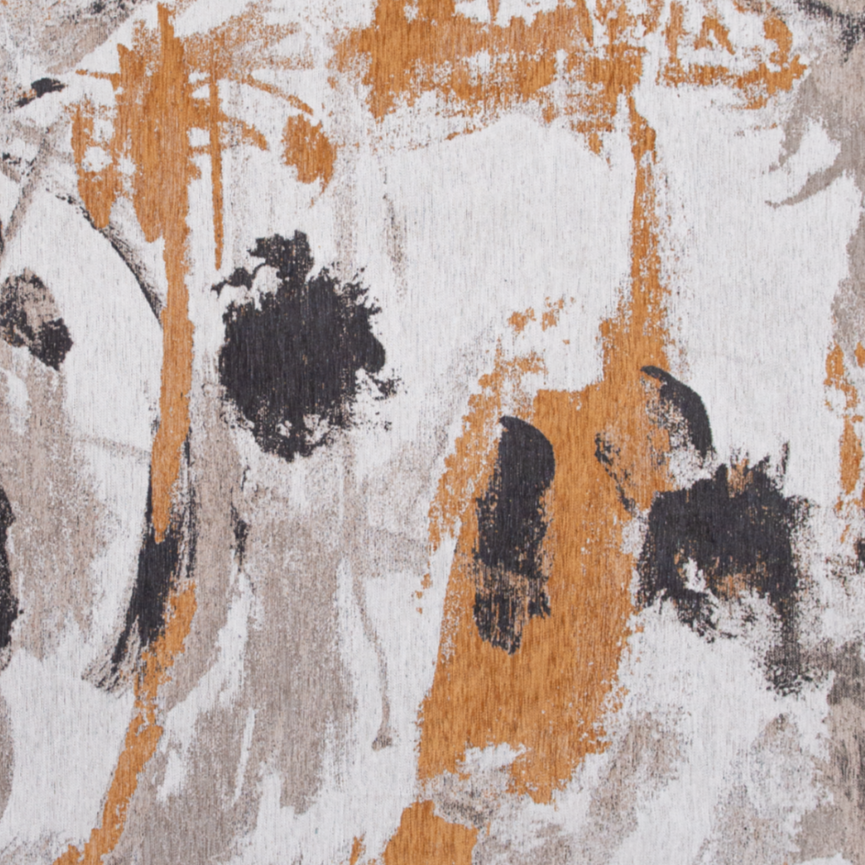 Ronde tapijt FRESQUE MIDDLE OF honinggrijs