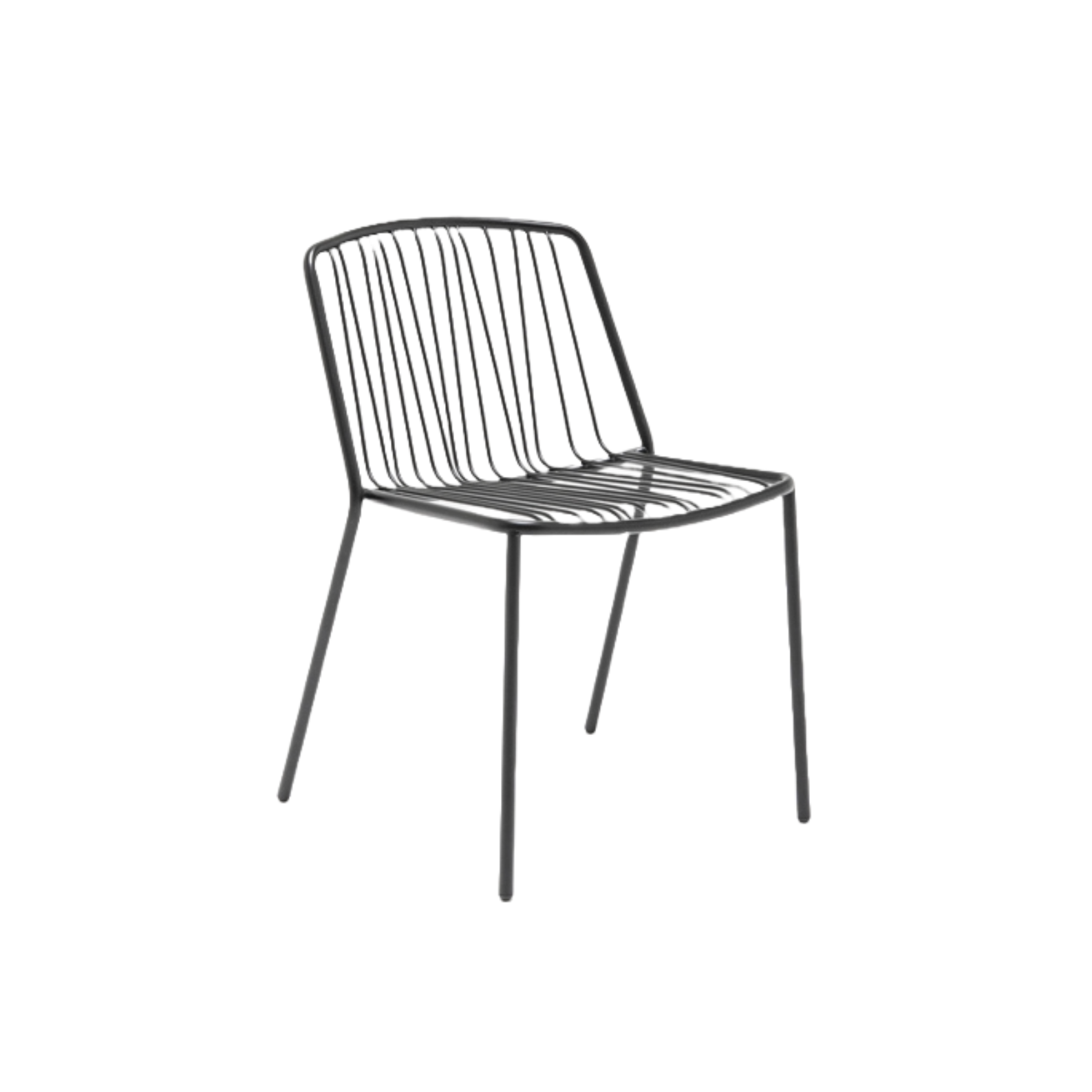 Ein Satz Bris -Stühle verzinkt Stahl