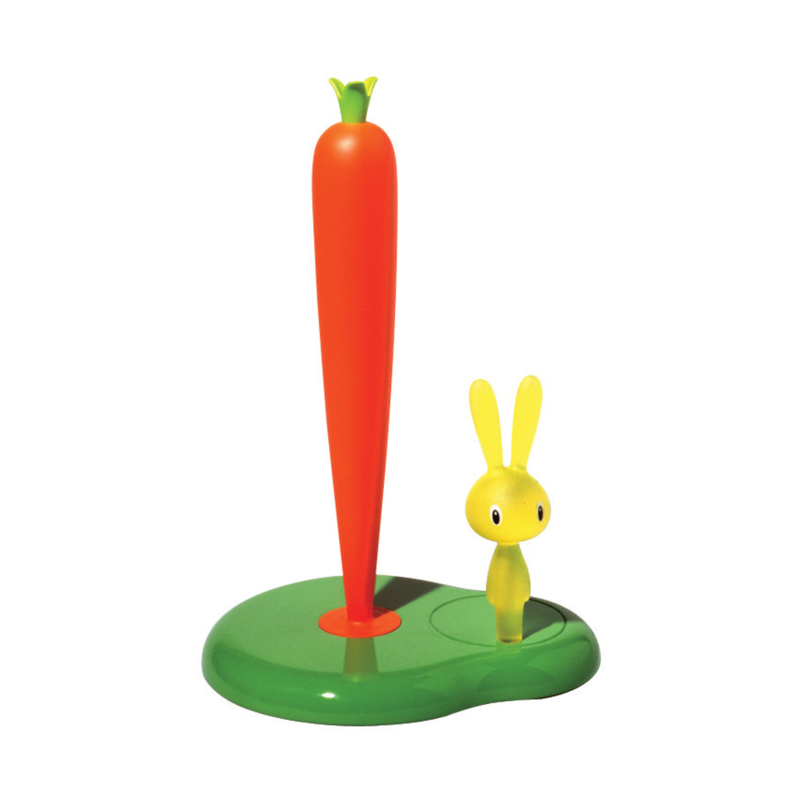 Papieren handdoekhouder BUNNY & CARROT groen