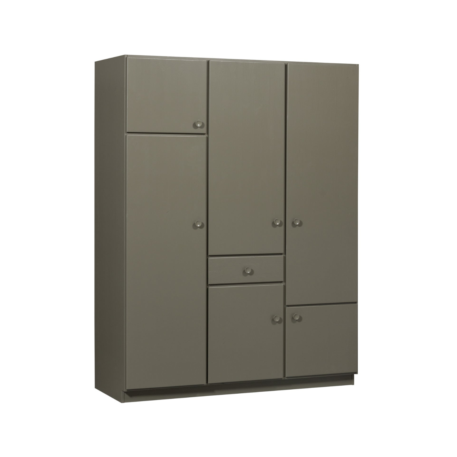 Szafa 3-drzwiowa ALFIE ciemnozielona sosna