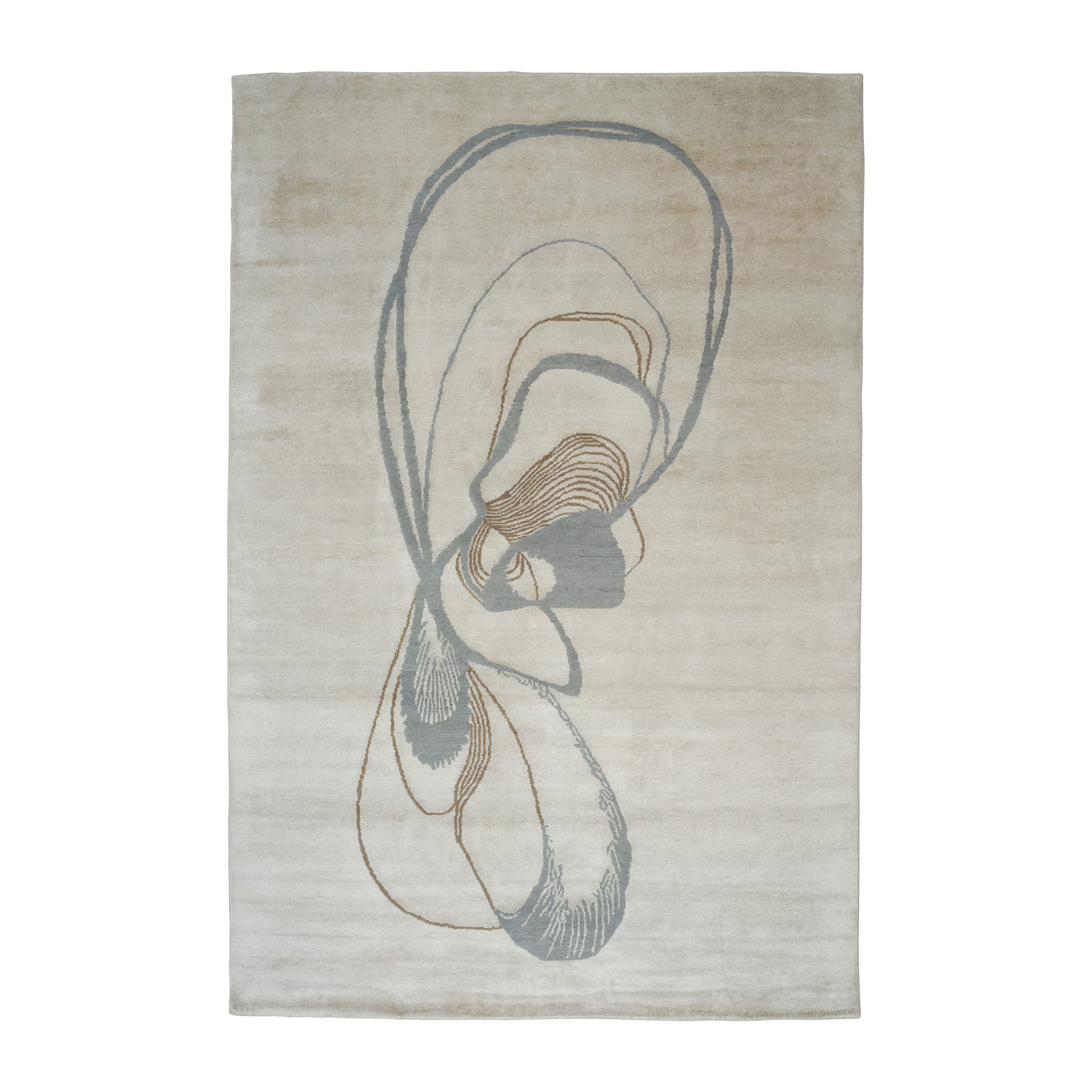 Teppich TRAUM TREIBEND beige