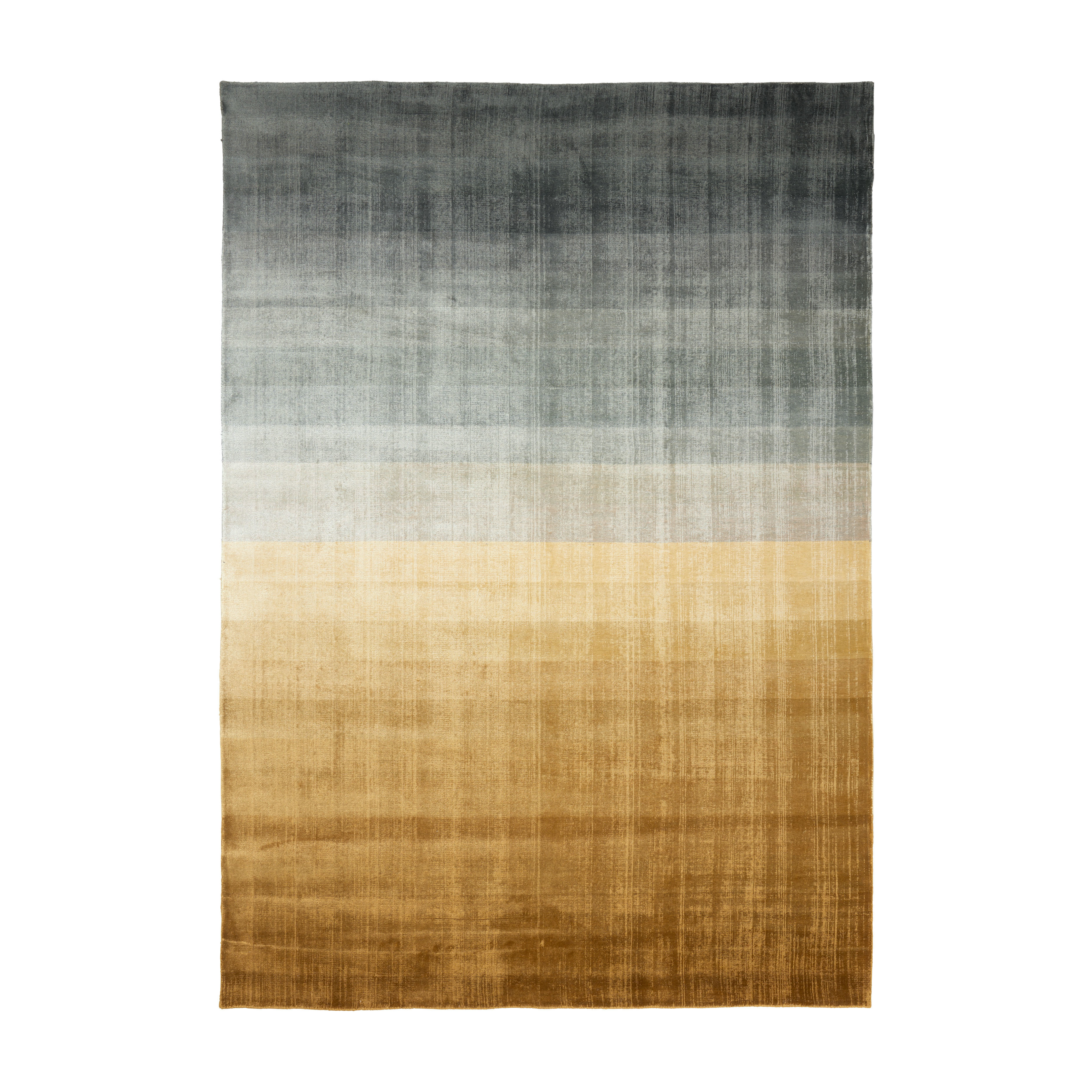 Teppich KOMBINIERUNG gelb mit grau