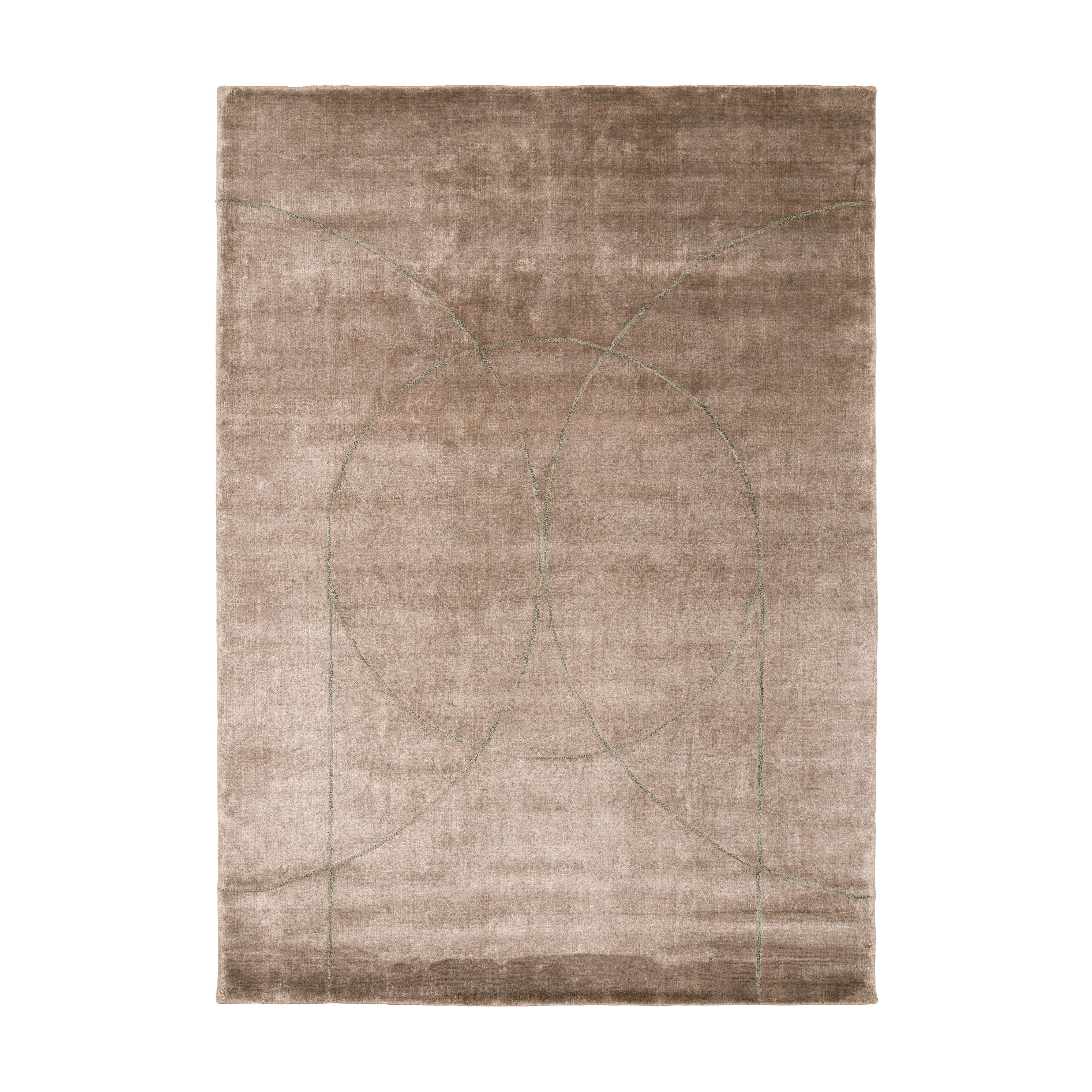 CIRCULUS Brown-Pink Rug