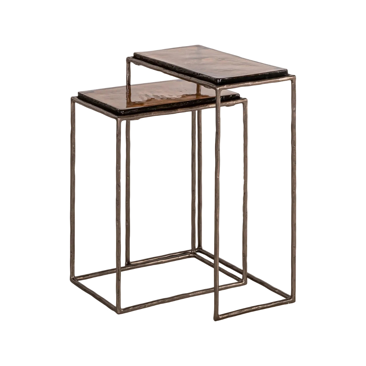 VILLANO bruine bijzettafelset