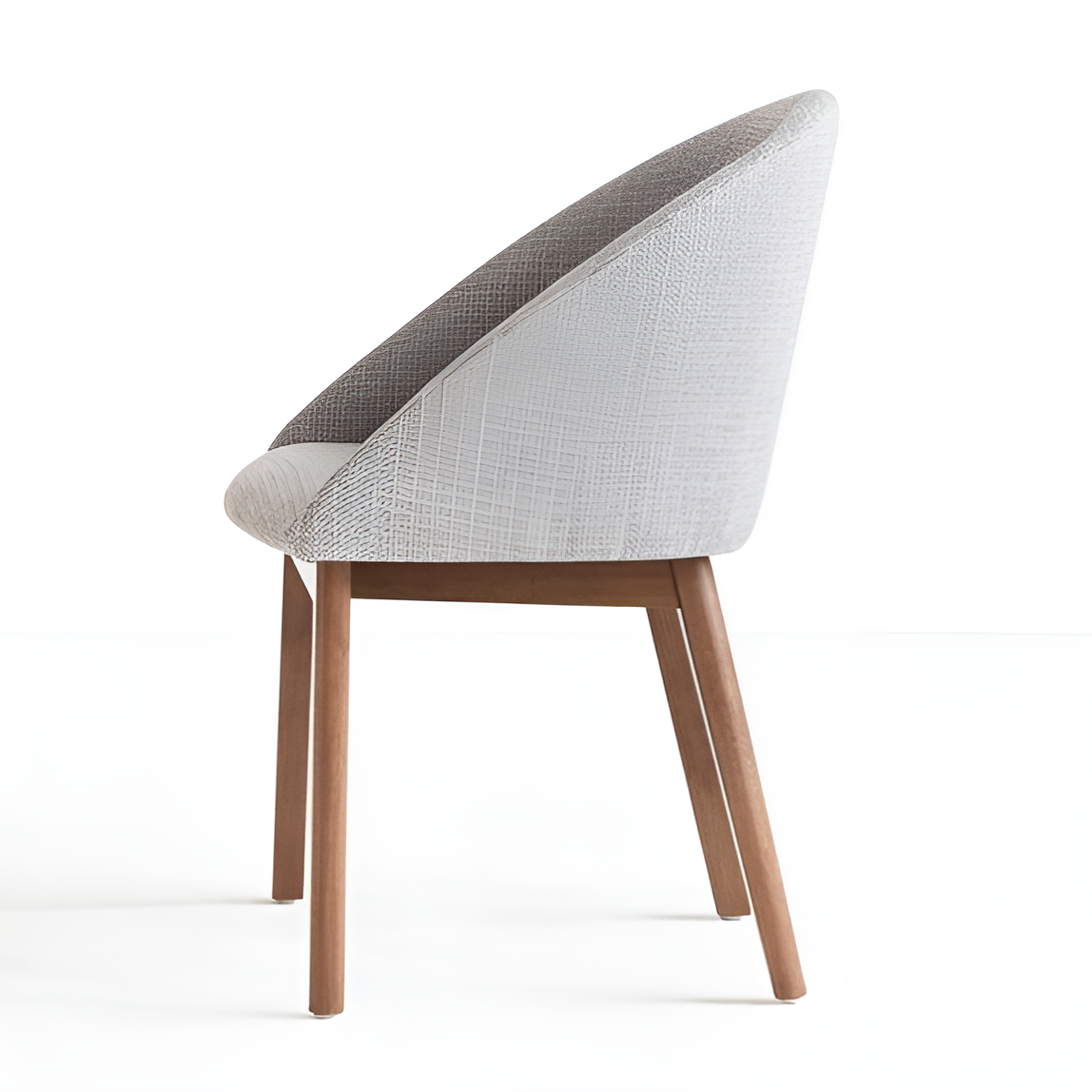 POP A-1901 Stuhl mit Holzfuß