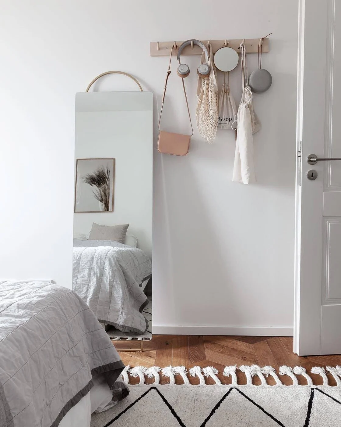 ADORN Spiegel Messing