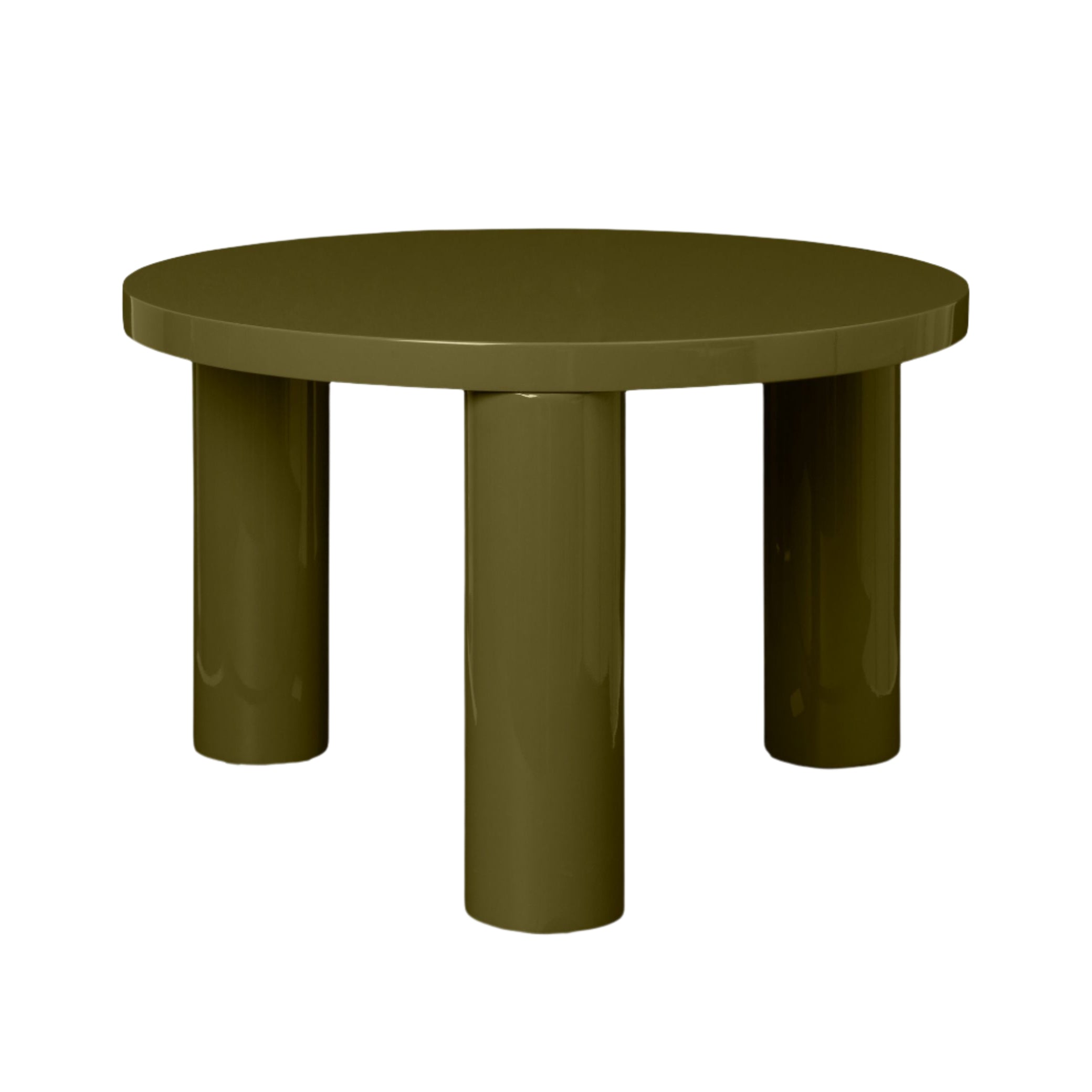 Olijfgroene salontafel POST