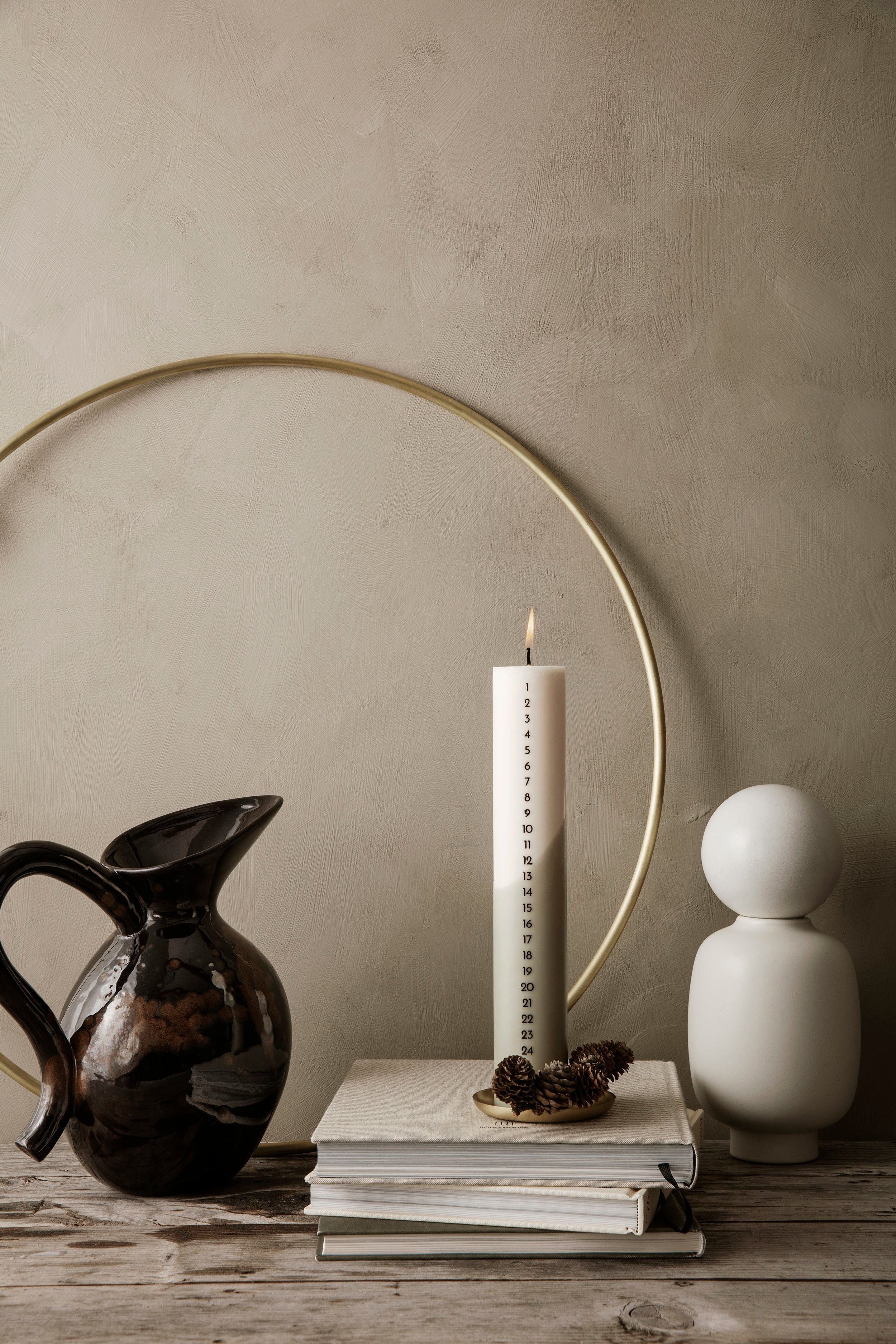 DECO FRAME RING decorative ring brass