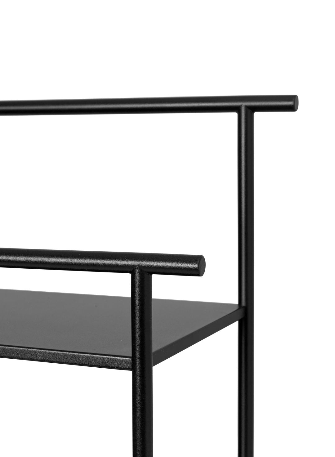 Regał DORA czarny do salonu – ferm LIVING