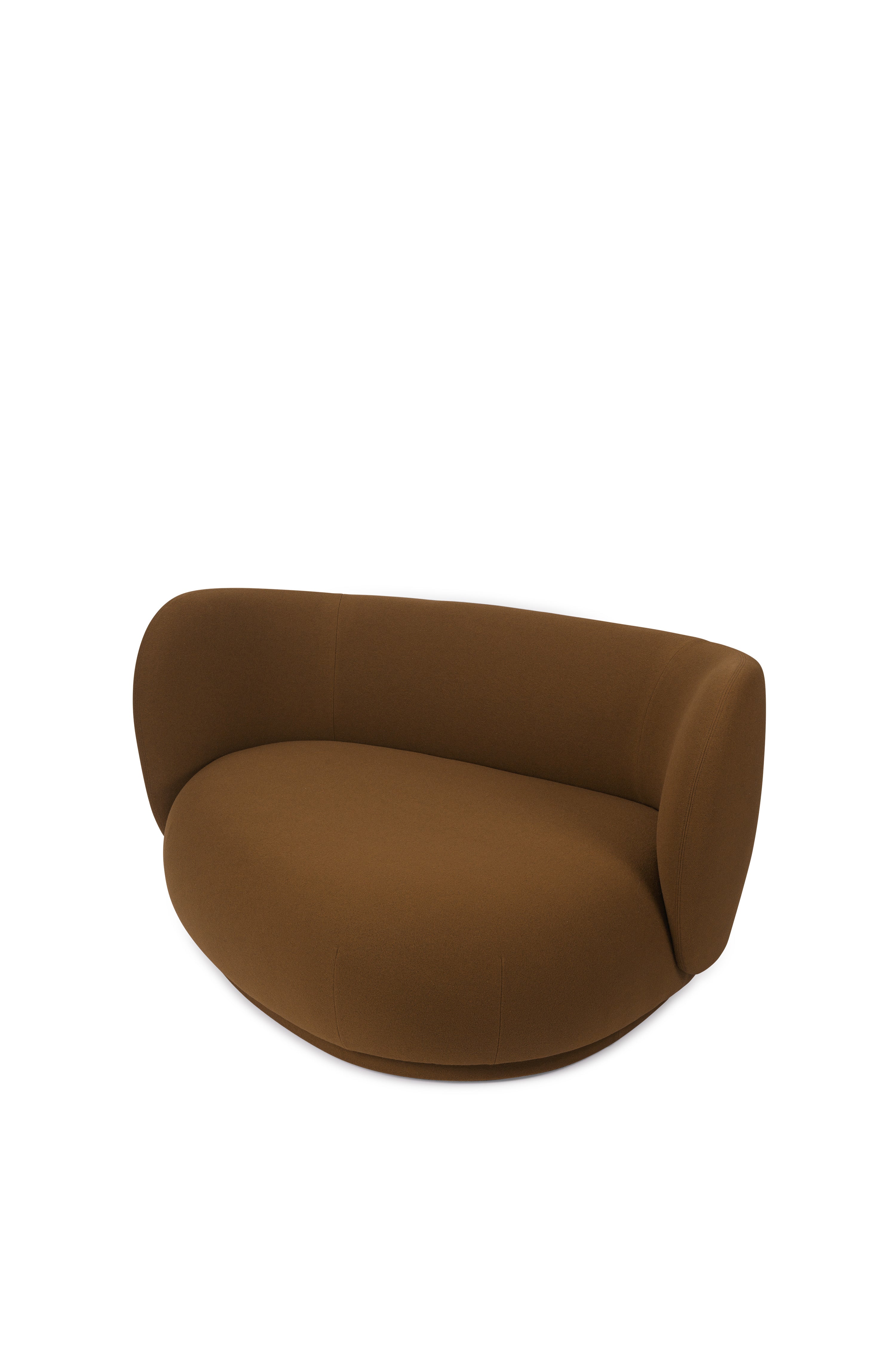 Kanapa prawostronna RICO CURVE tapicerowana – ferm LIVING