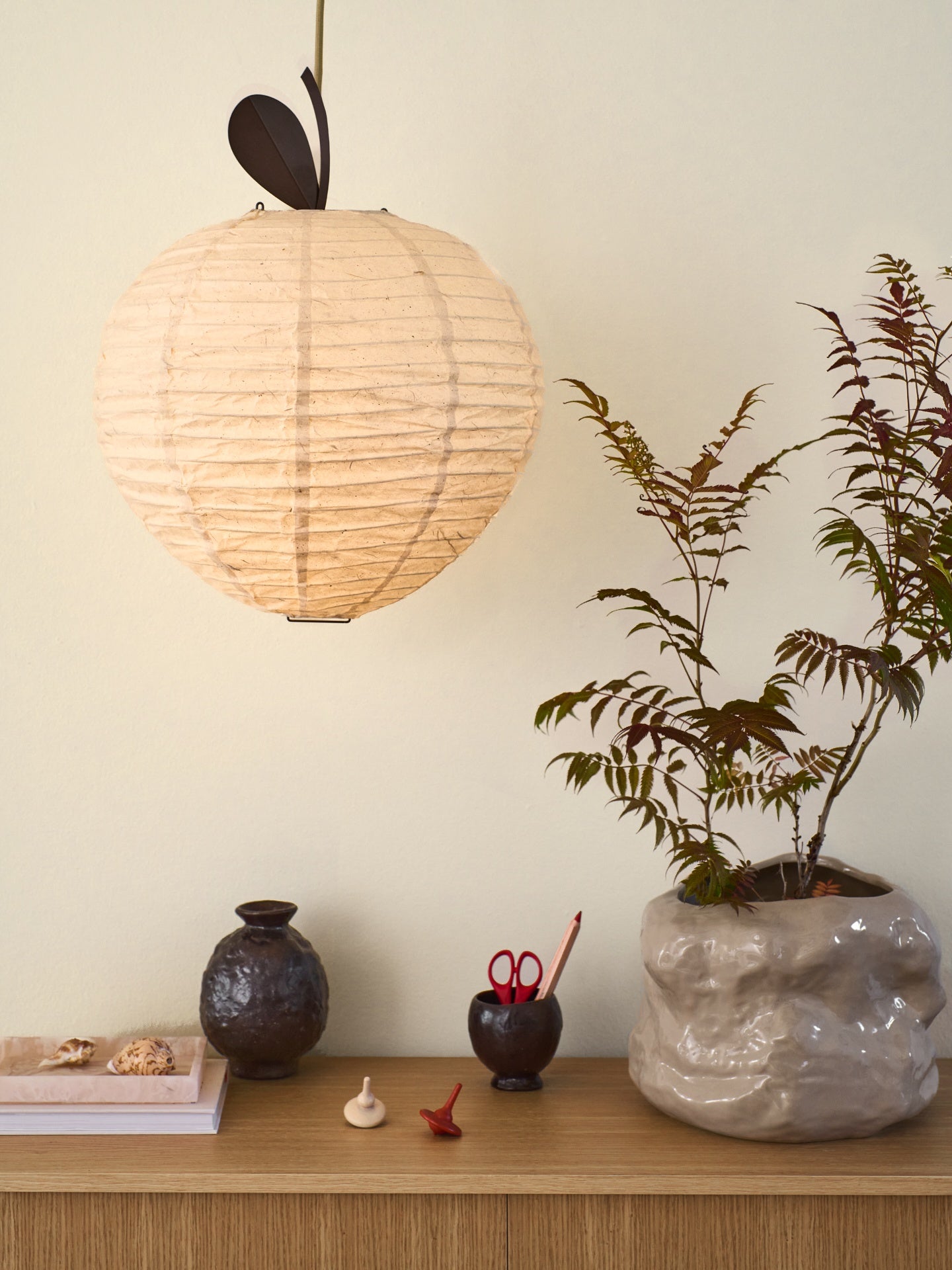 Bloempot TUCK beige