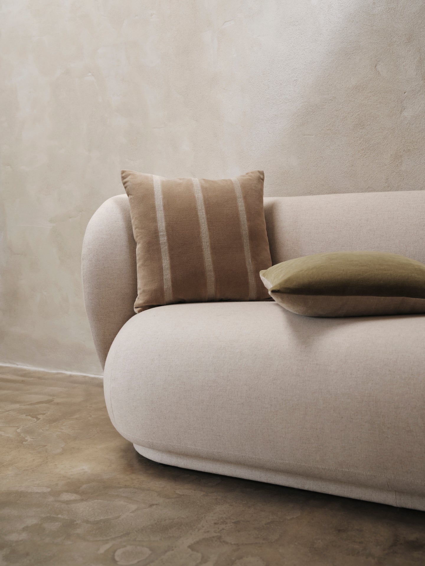 Sofa 3-zits RICO Korreltje beige