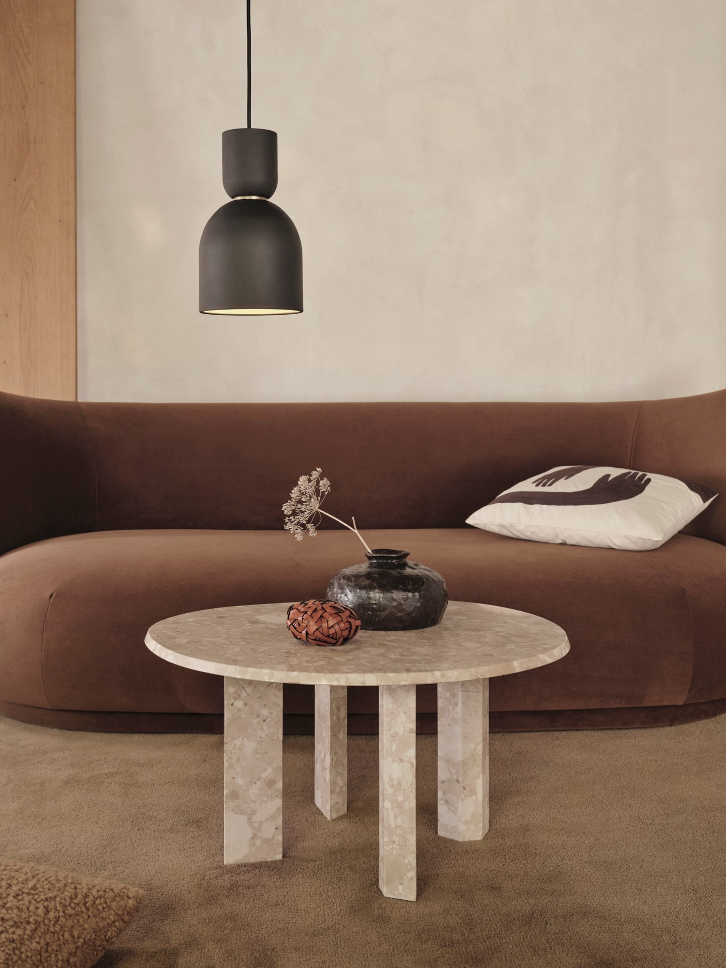 Rico Lounger sofa upholstered