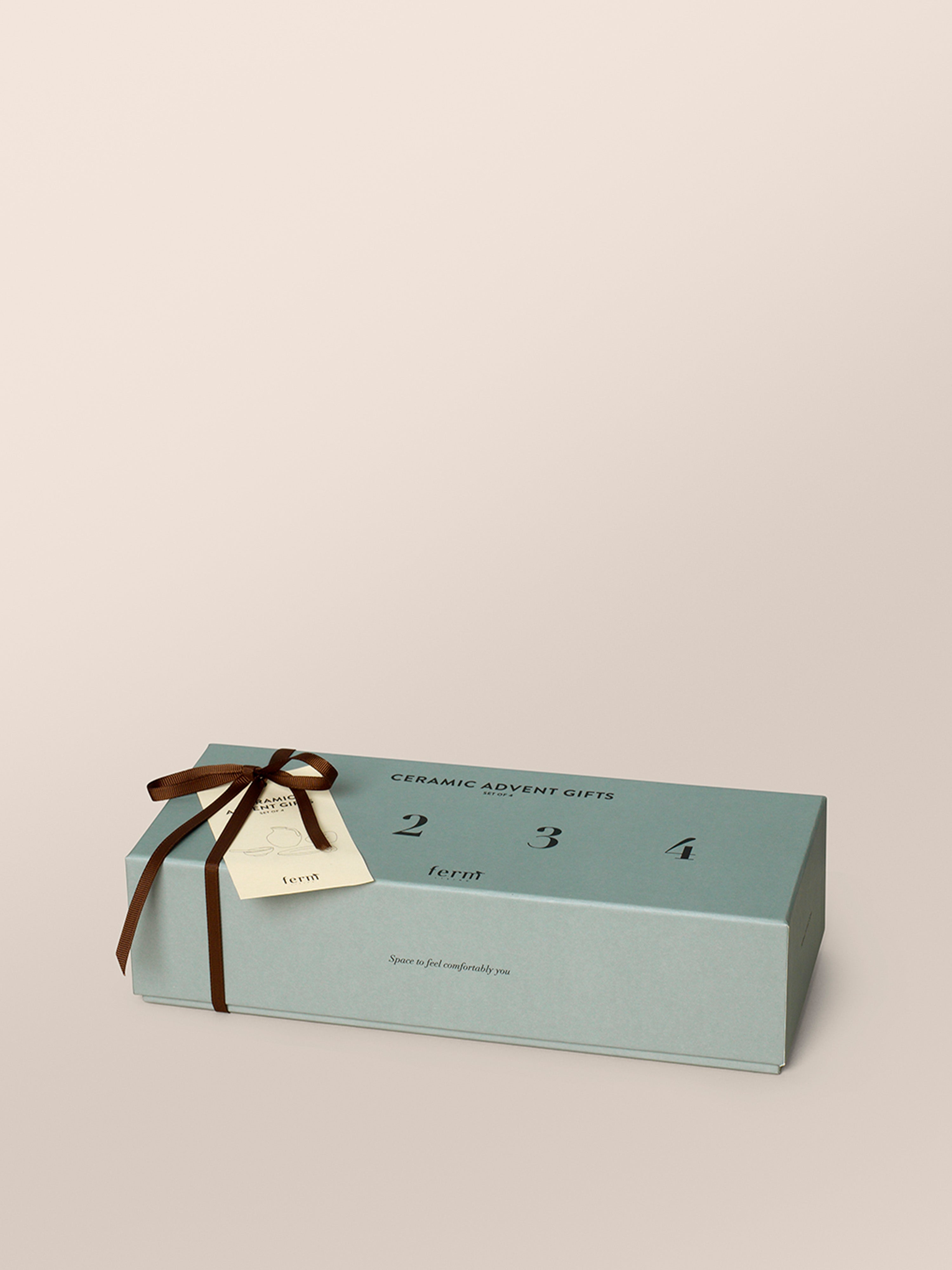 Advent accessoires set ADVENT GIFTS keramiek