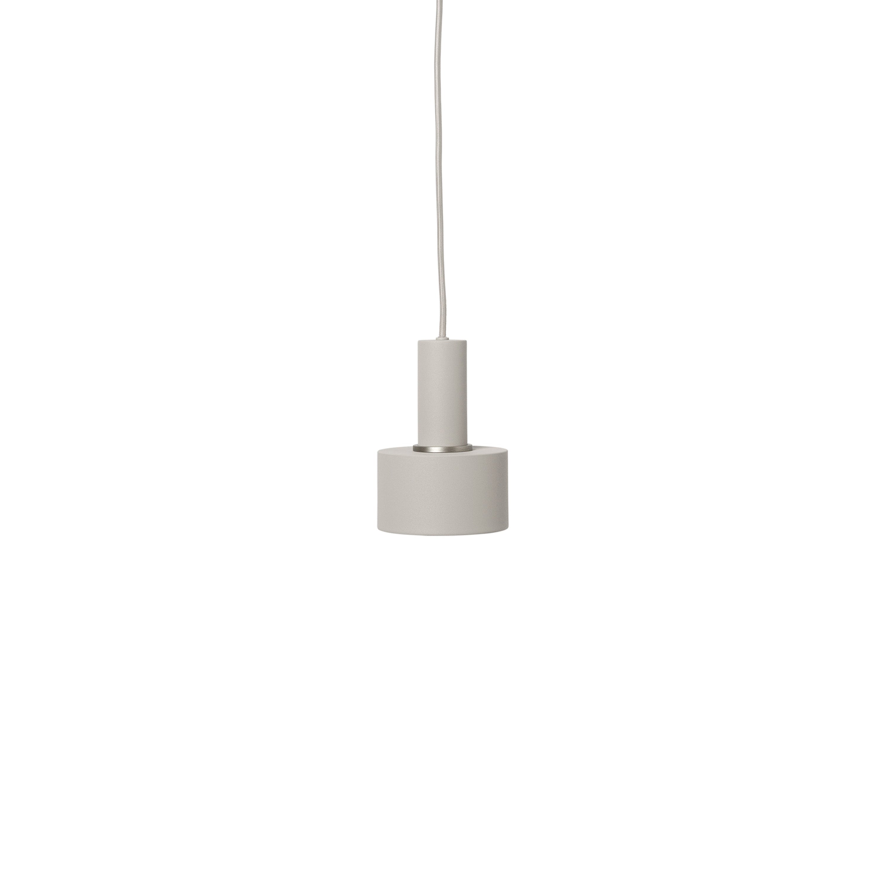 Abażur COLLECT DISC jasnoszary – ferm LIVING