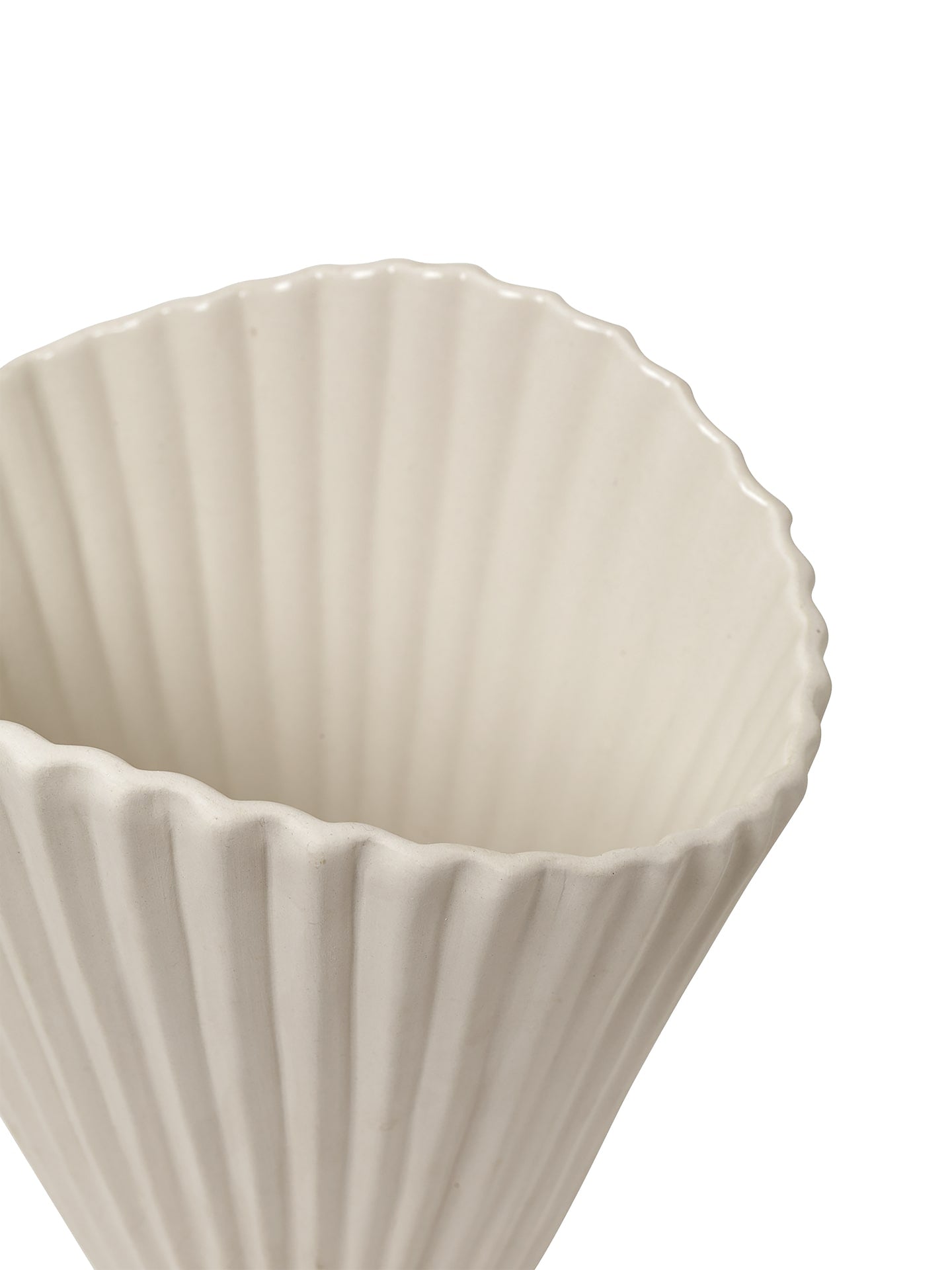 Wazon FOUNTAIN złamana biel – ferm LIVING