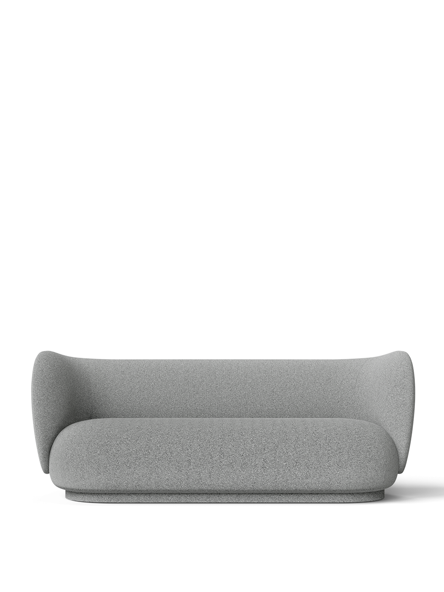Rico upholstered 3-person sofa