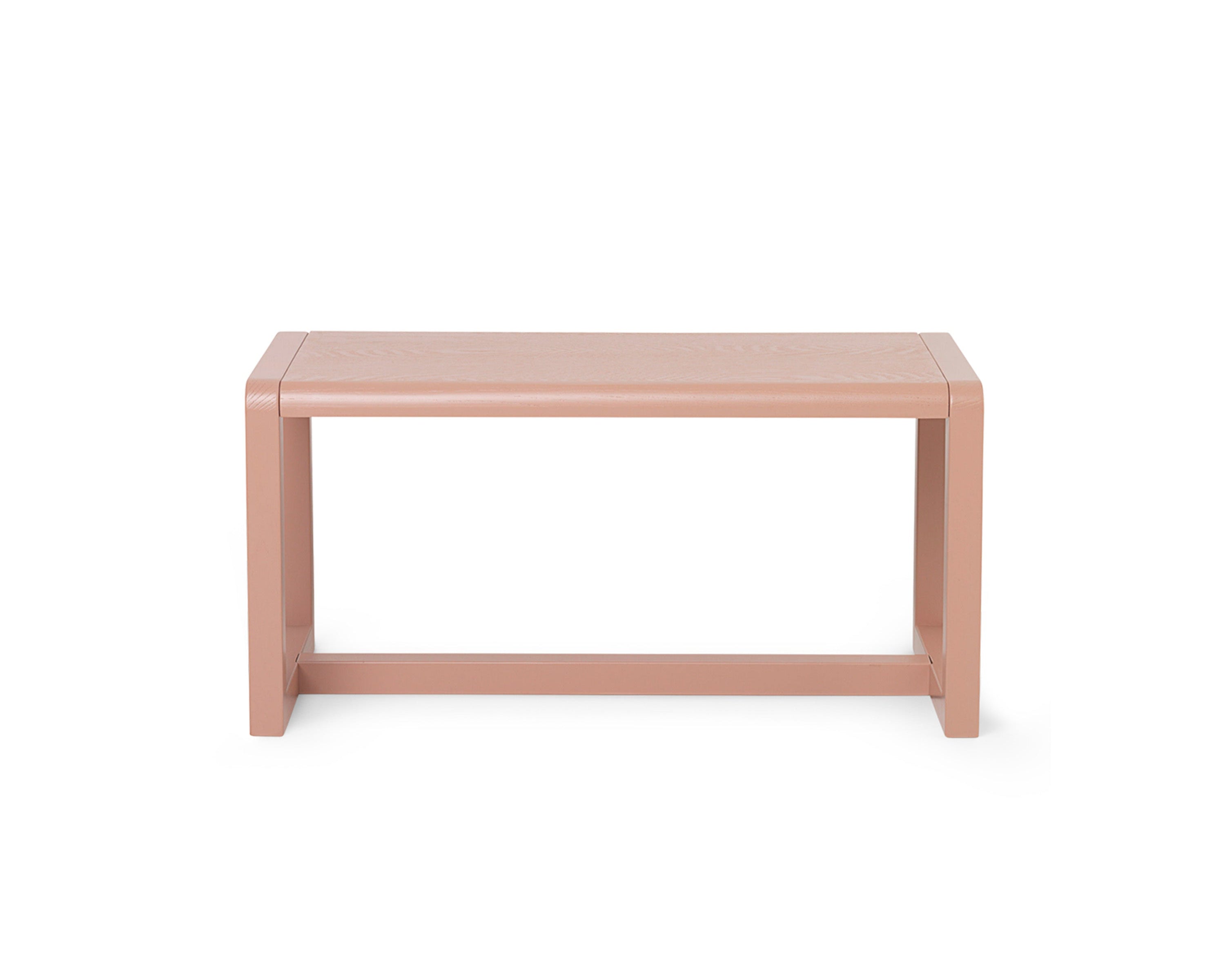 Ławka dziecięca LITTLE ARCHITECT jasnoróżowy – jesion, ferm LIVING
