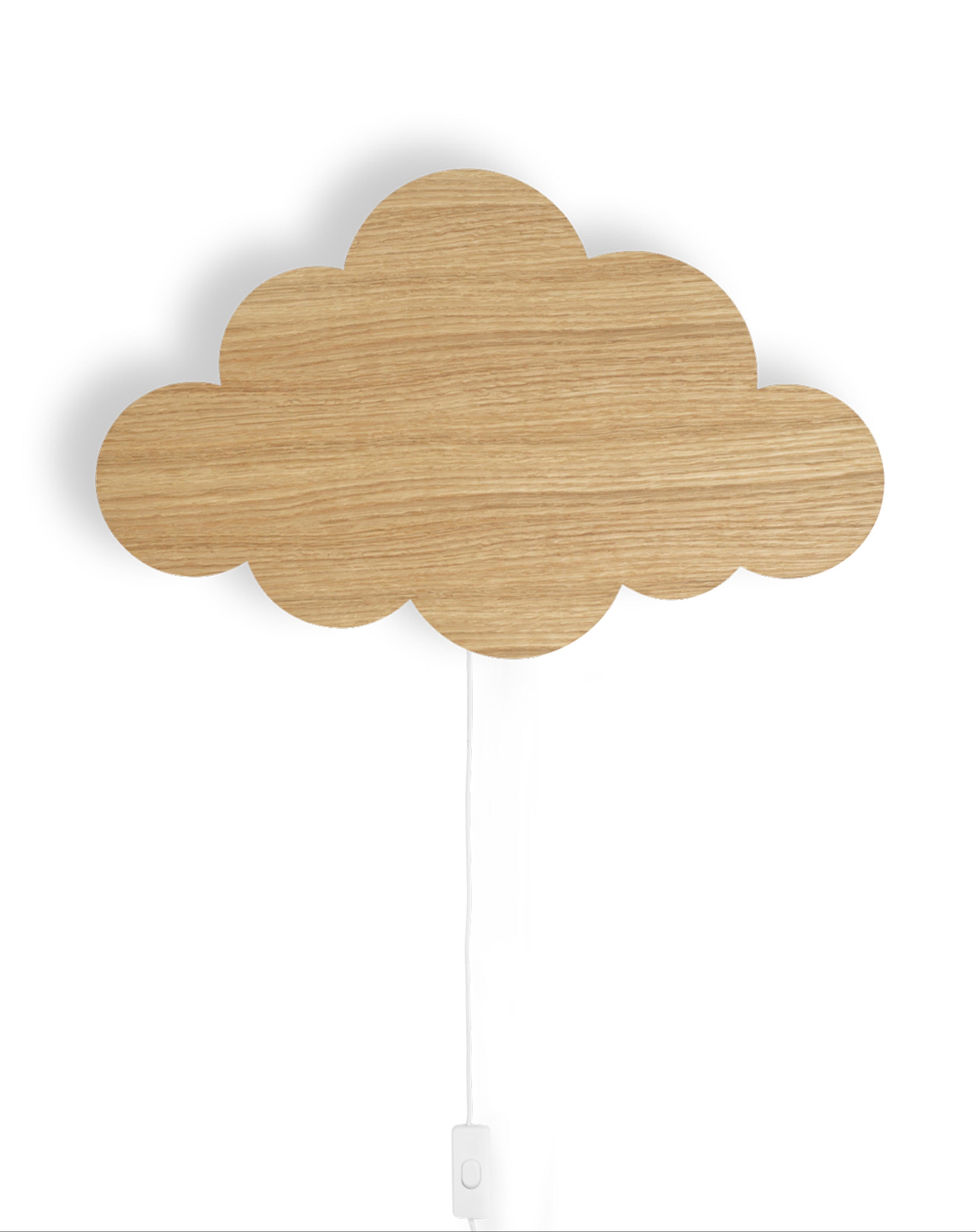 CLOUD Wandleuchte Eichenfurnier 