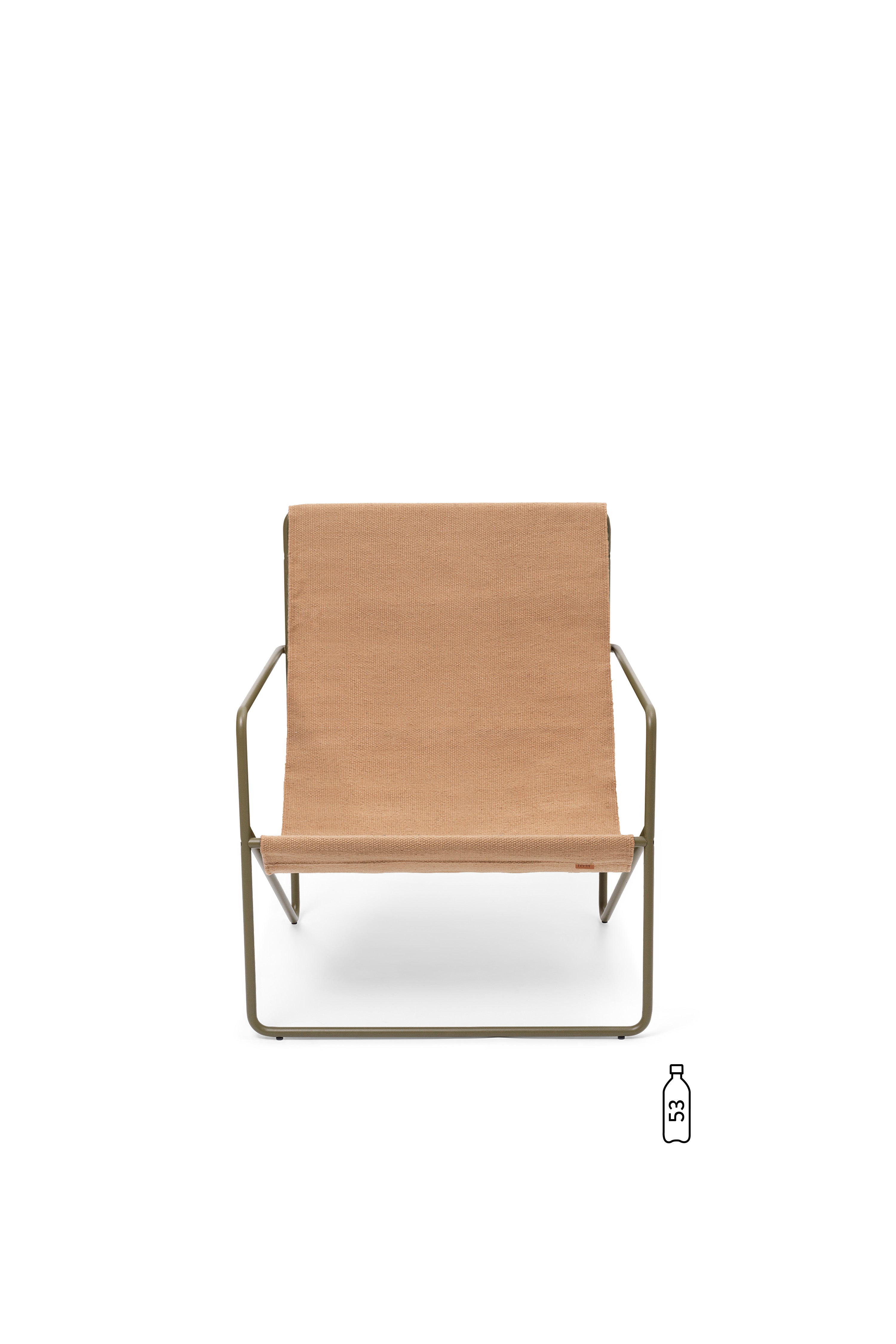Tuinstoel DESERT beige met beige basis