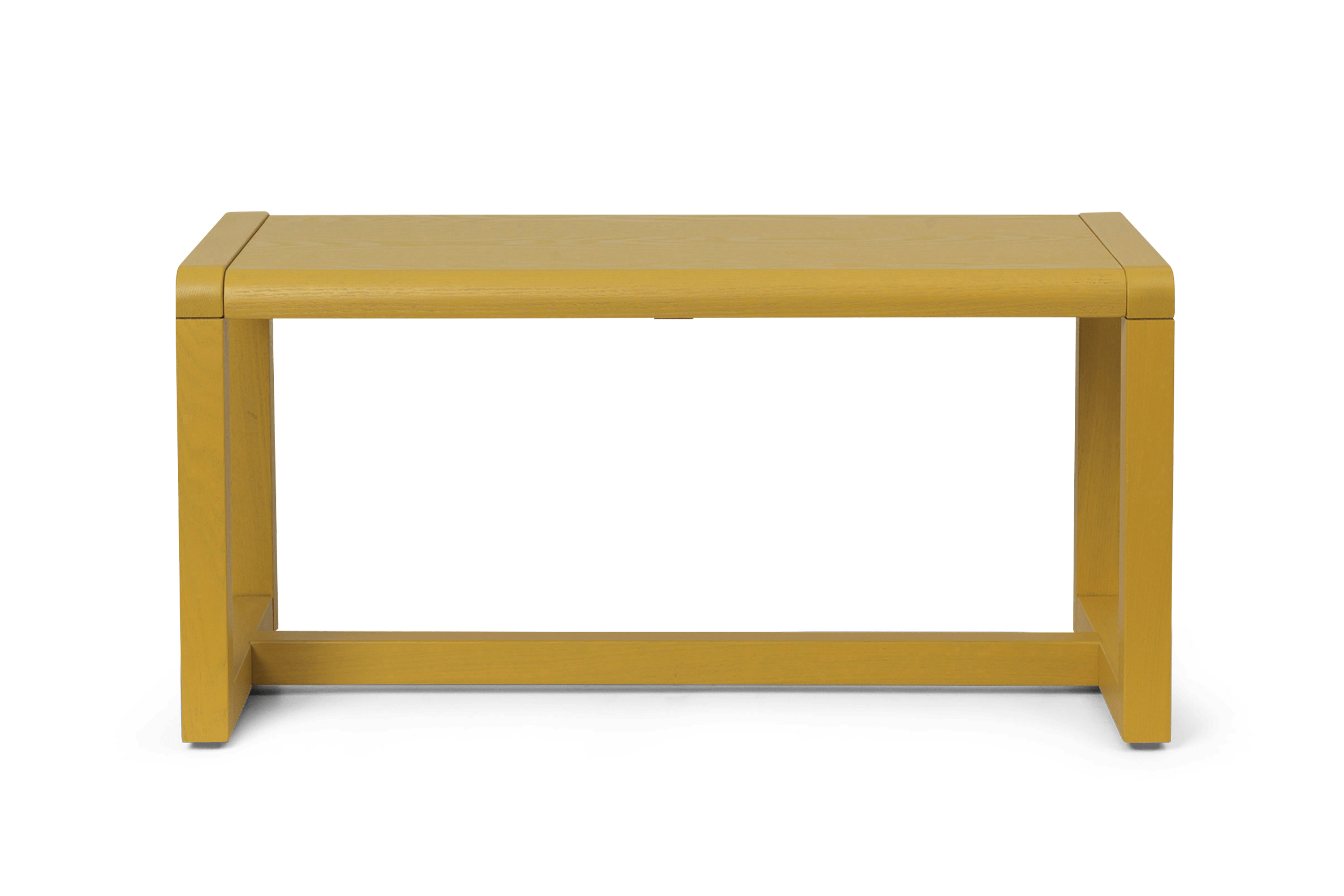 LITTLE ARCHITECT children's bench yellow