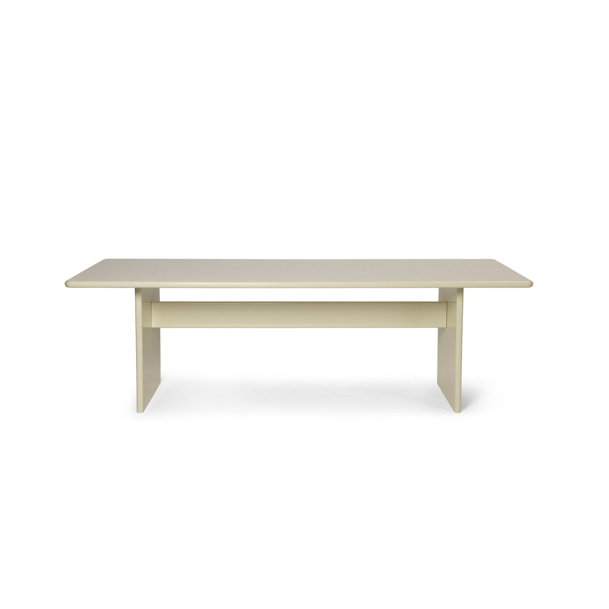 Stół RINK kremowy do jadalni – styl minimalistyczny