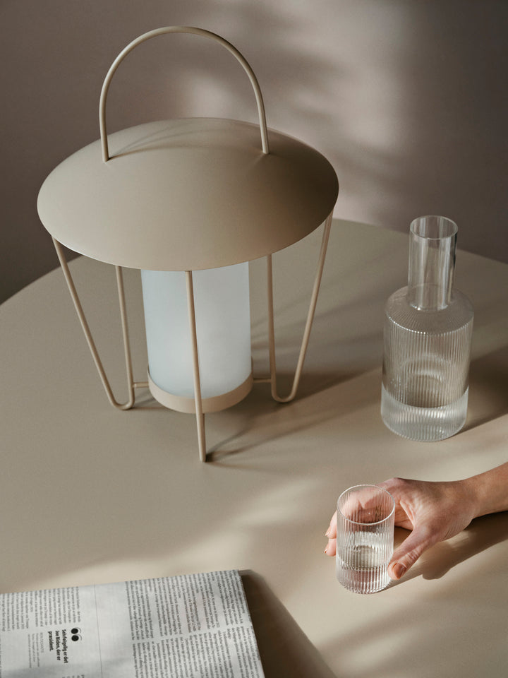Karaf Rimpeling handgeblazen glas