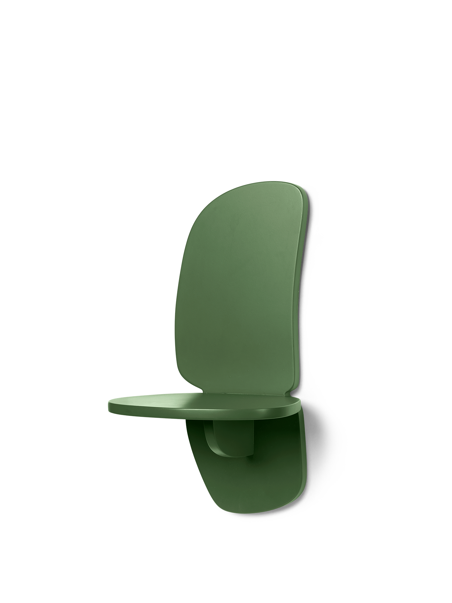 Wandplank PILU donkergroen